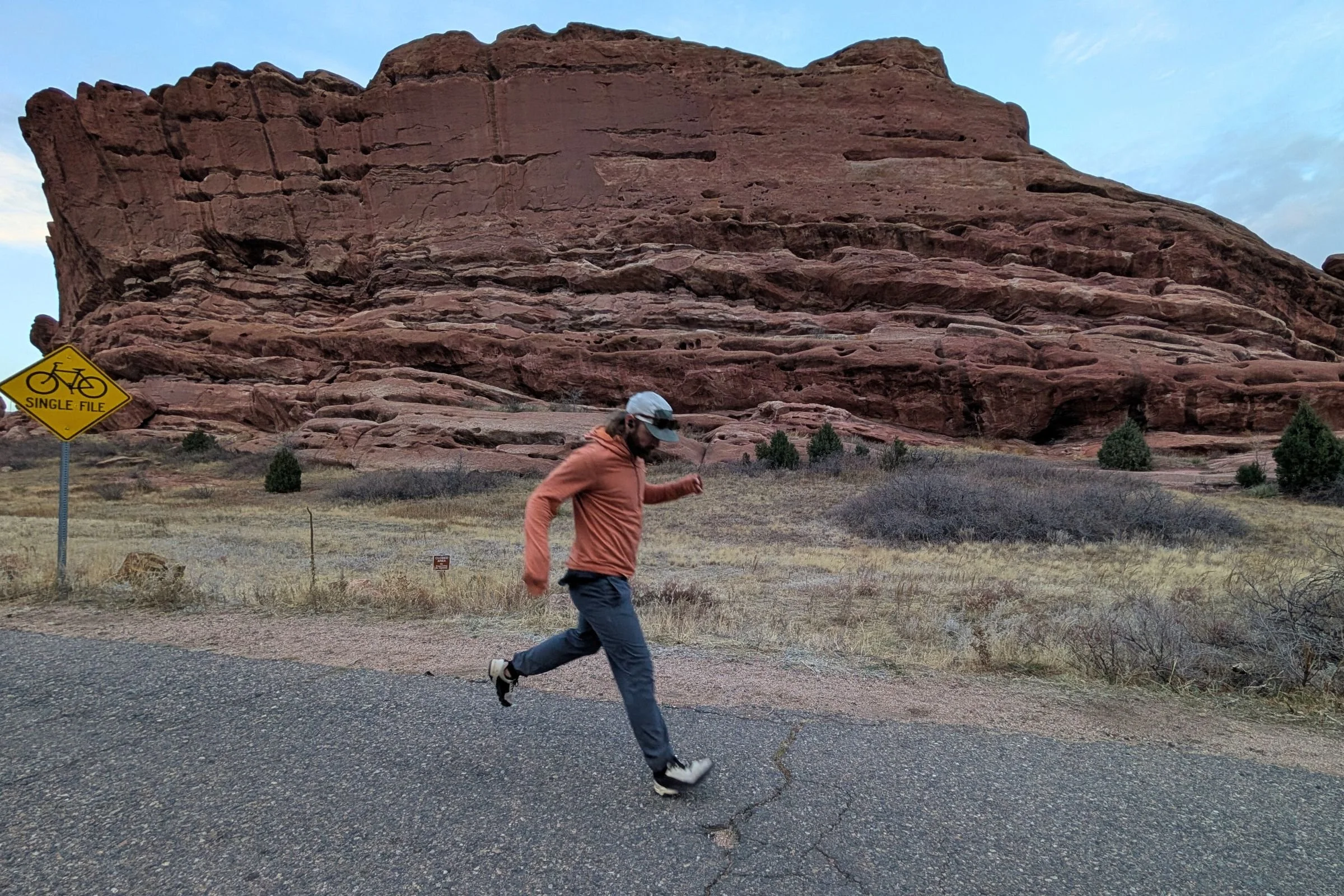   Running in the Notace Yama T1  