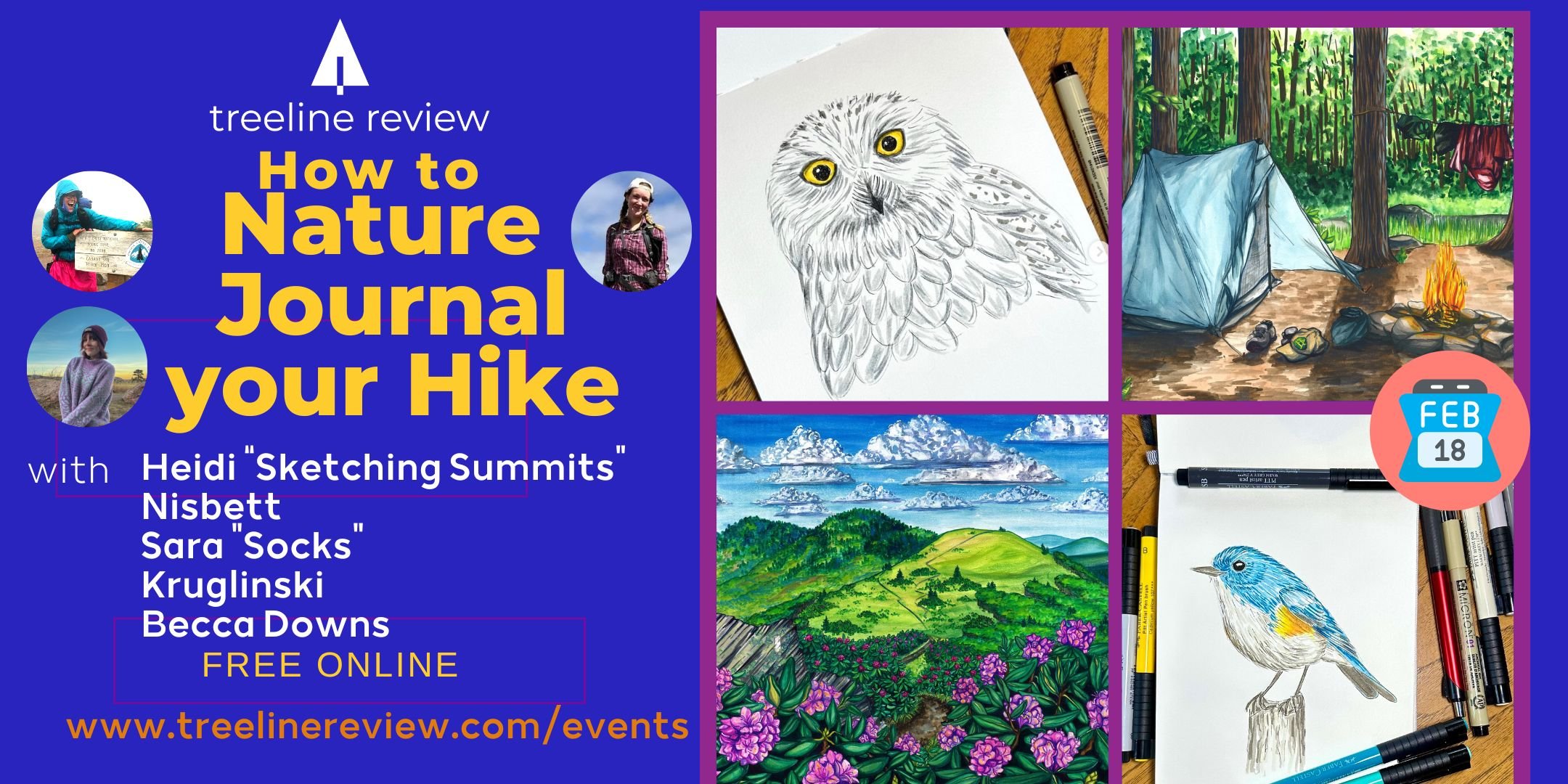 How to Nature Journal: Beginner's guide to document your hike