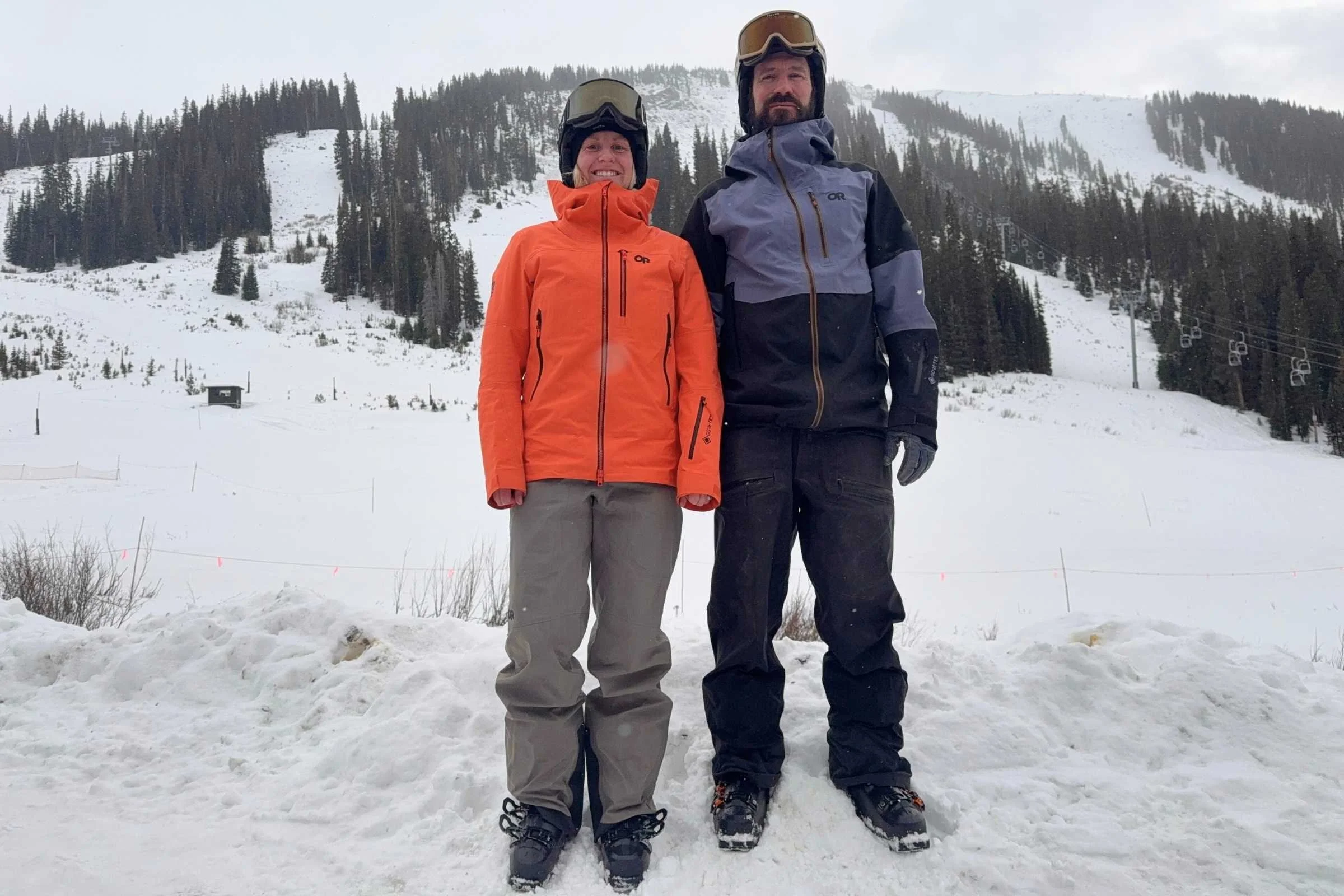 Outdoor Research Hemispheres Team Ski Jacket and Bibs Review (Tested)
