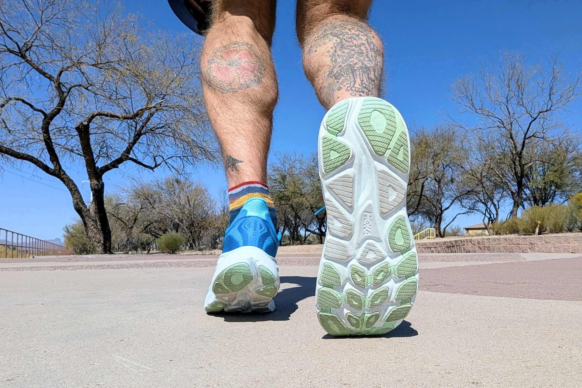   Tread on the HOKA Clifton 10s  