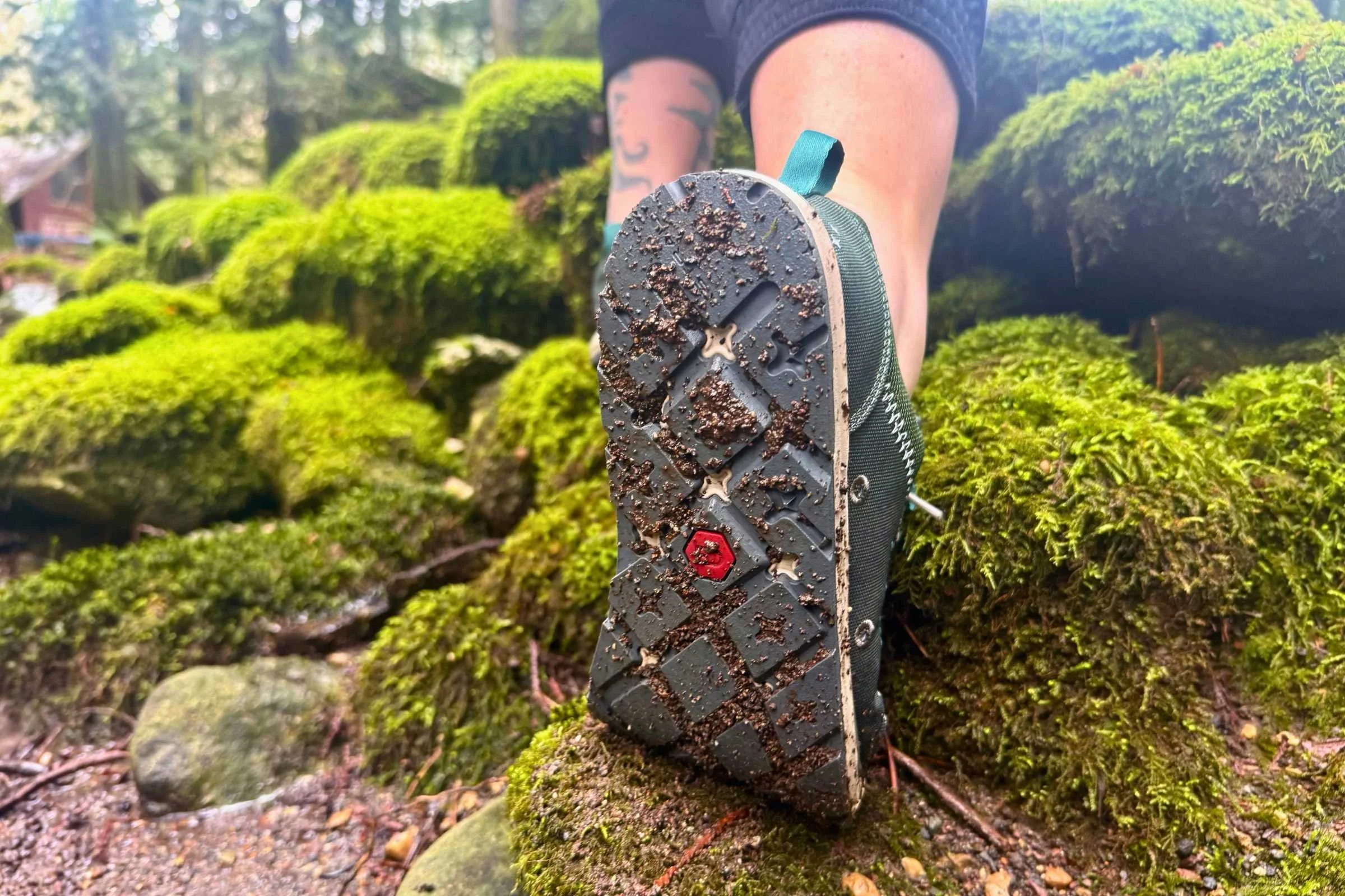   The outsole on the Brewer 3.0 is geared for around water use.   Photo by Steve Redmond  