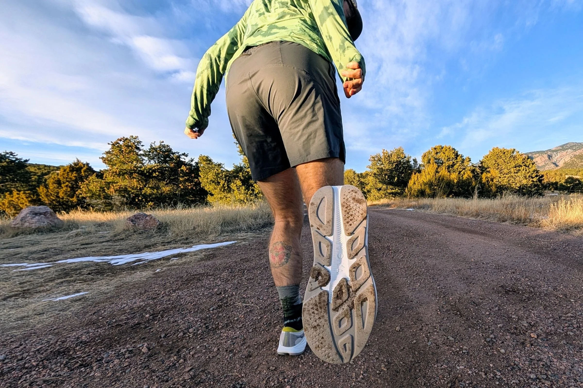   The HOKA Rincon 4 doesn’t have much tread on the outsole.  
