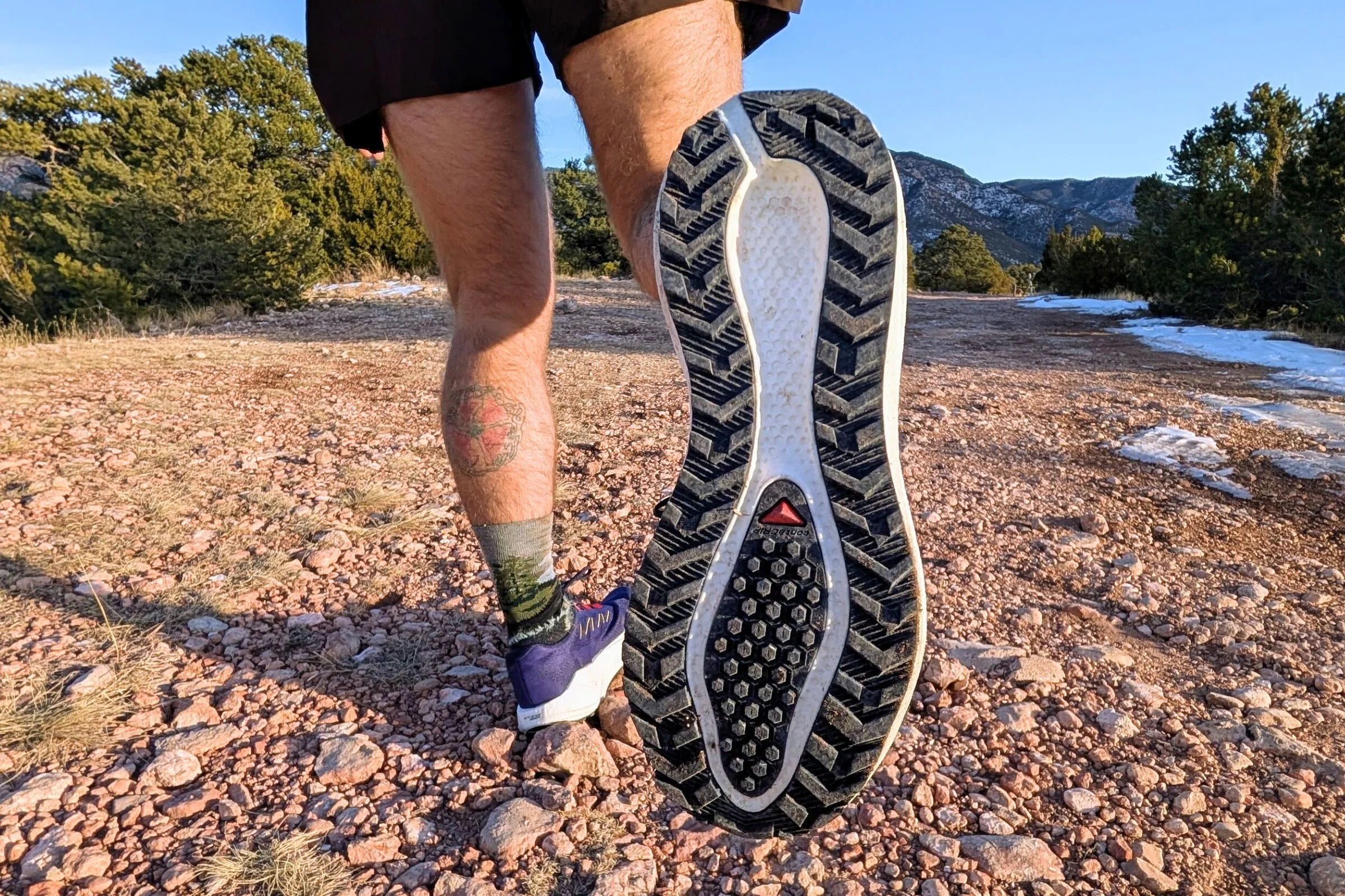   The Aero Blaze GRVL has shallow lugs that won’t slow you down while gripping dirt and gravel surfaces.  