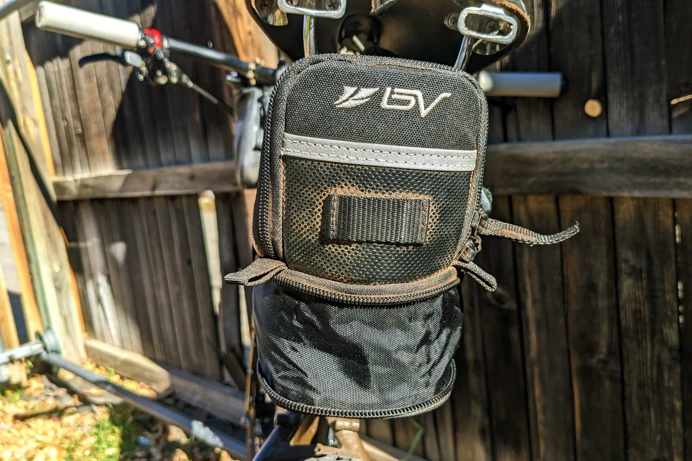   The BV seat bag has an extender where we could fit 3 extra energy bars.  