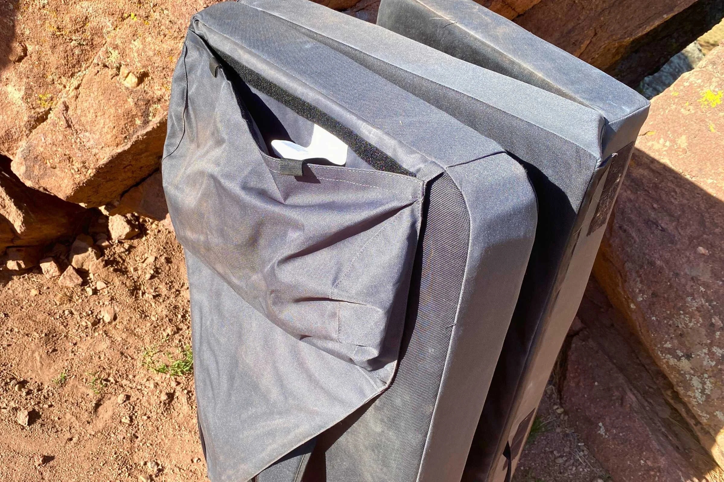   The Magnum has a big pocket on its top flap for securing extra gear.  
