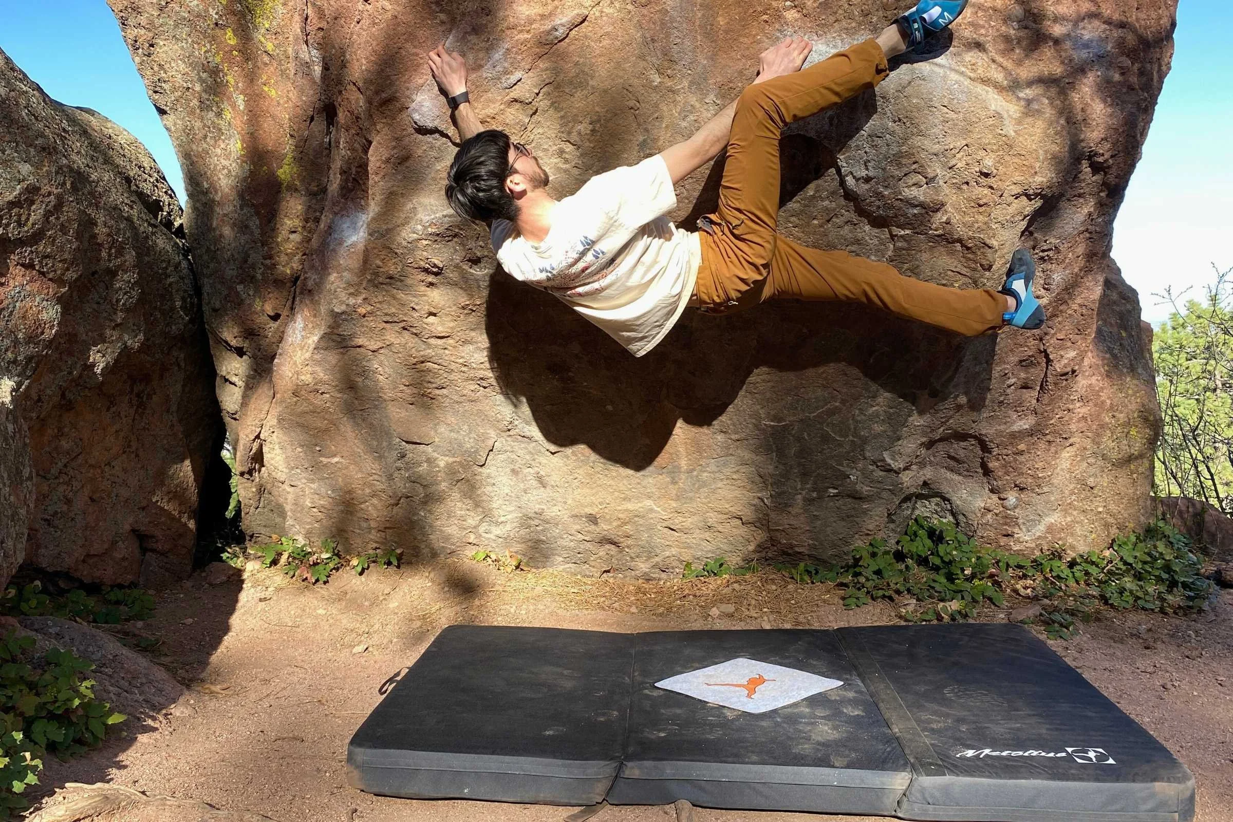   The Metolius Magnum provides the most coverage of any pad we tested.  