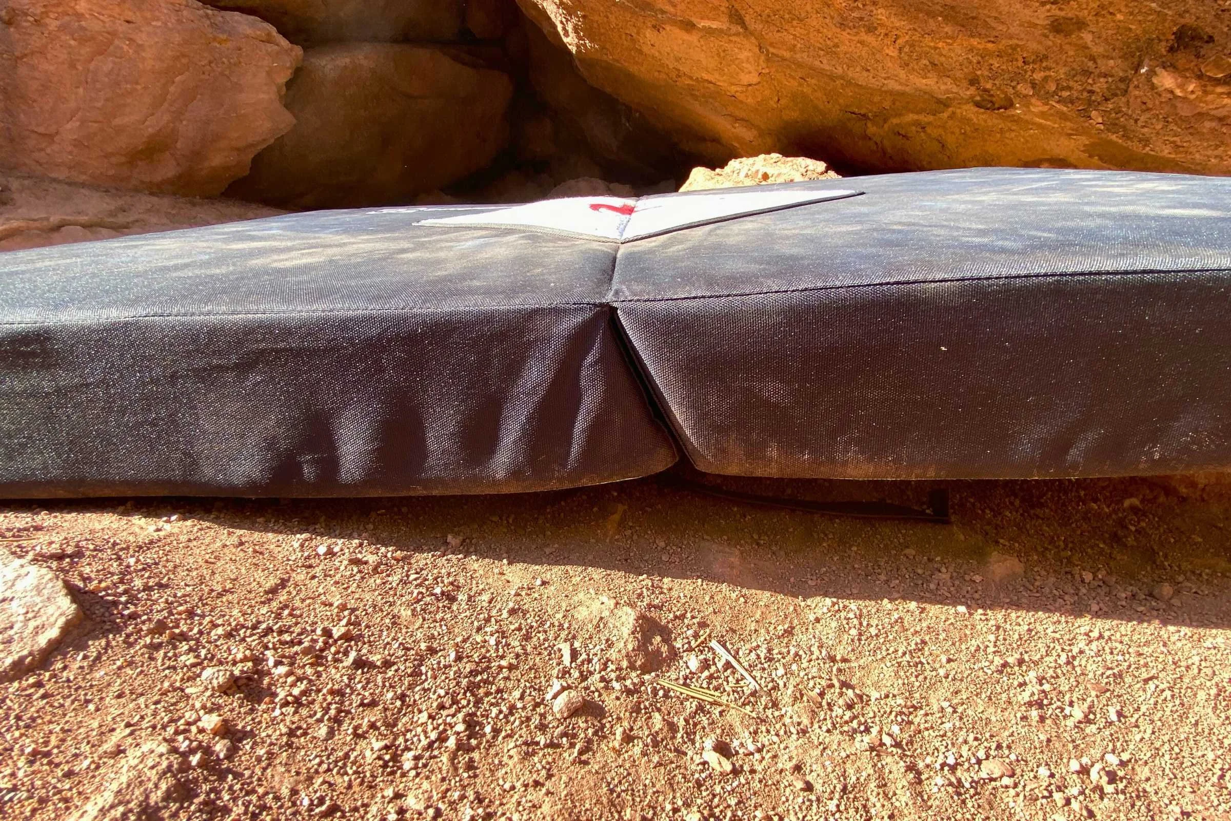   The Session II has an angled hinge to help prevent bottoming out.  