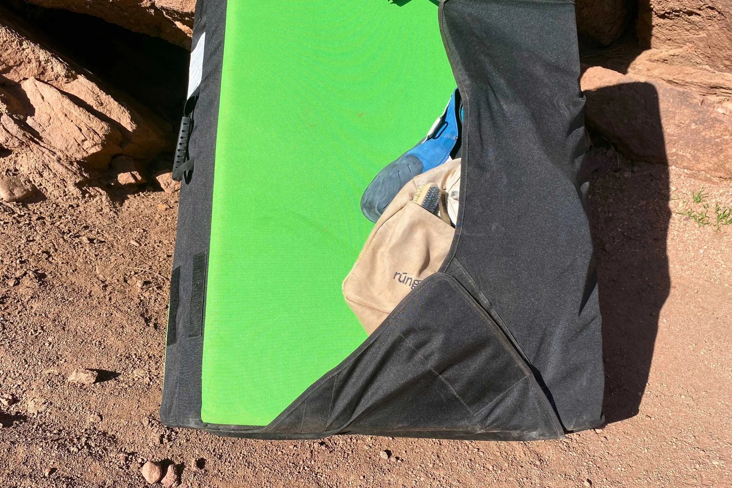   The Velcro flaps can store a little bit of gear, but not very securely.  