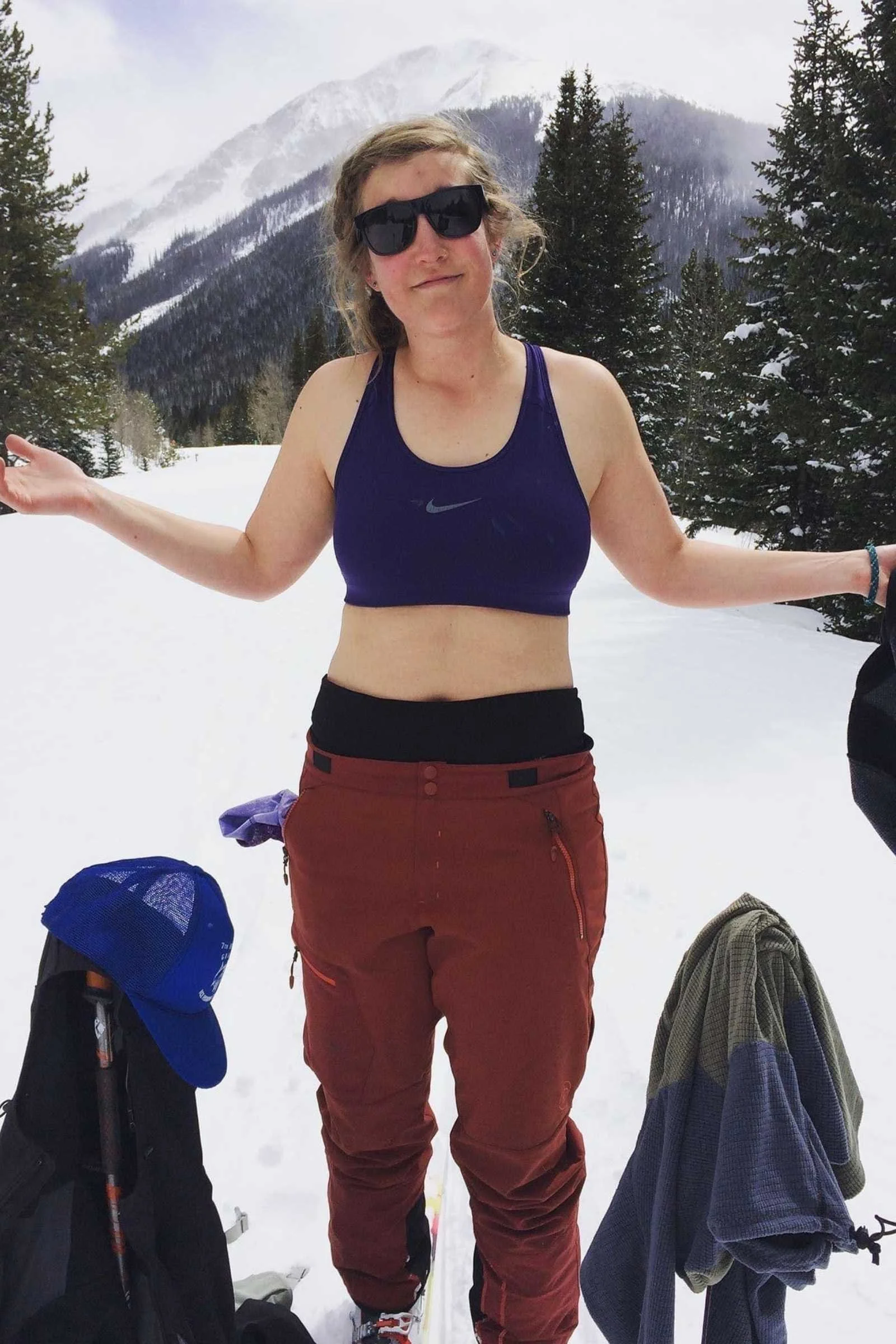   The Nike Swoosh is an affordable sports bra that works for people who wear D-cup and up.   
