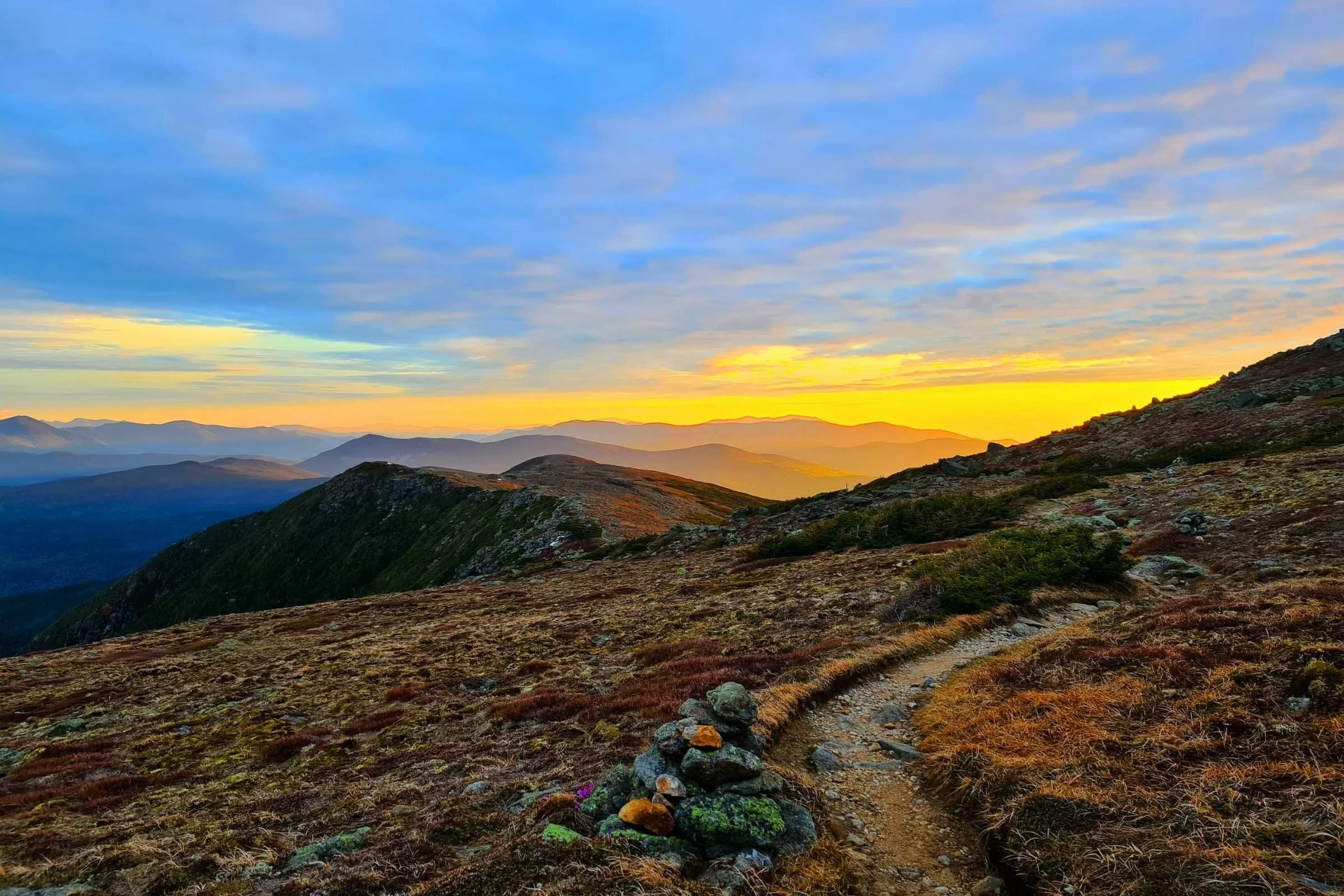 The Presidential Traverse hiking, backpacking, and trail running guide