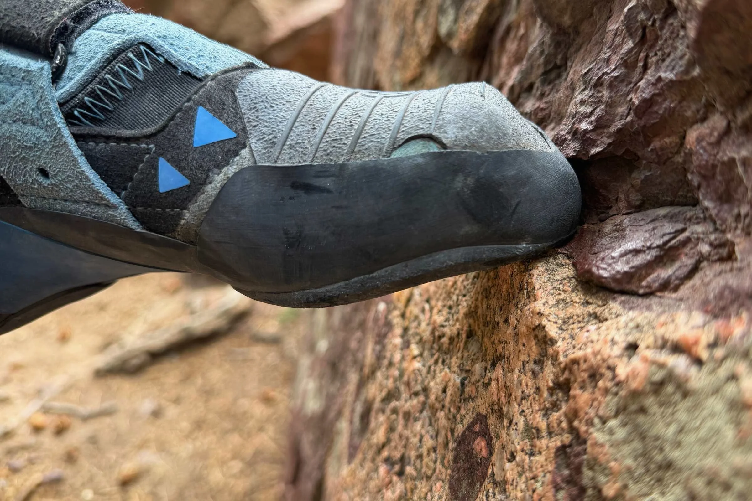   The Scarpa Instinct VSR are a versatile, high-performing pair that’s great for outdoor bouldering.  