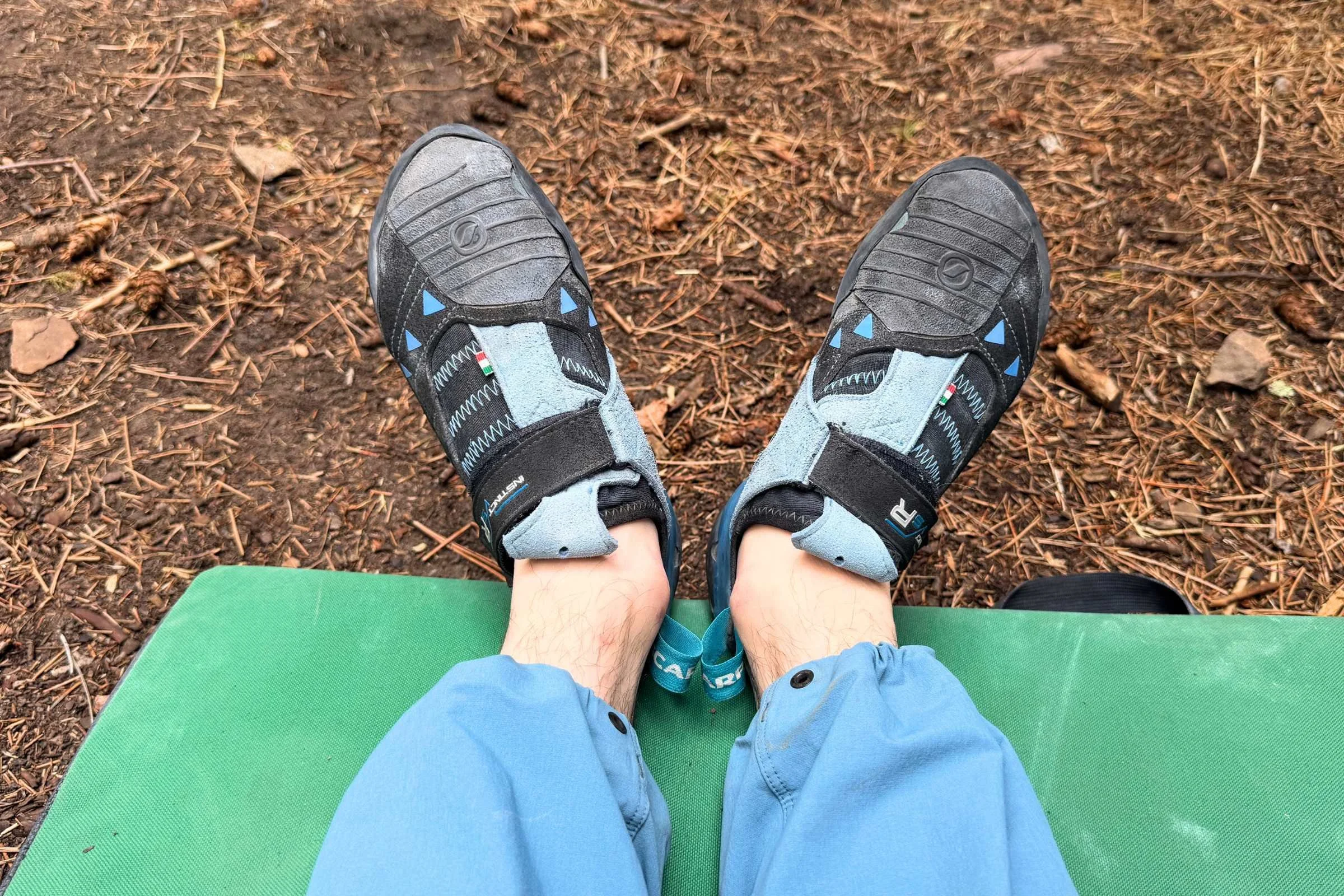   The Scarpa Instinct VSRs are a versatile pair of shoes that excel when outdoor bouldering.  