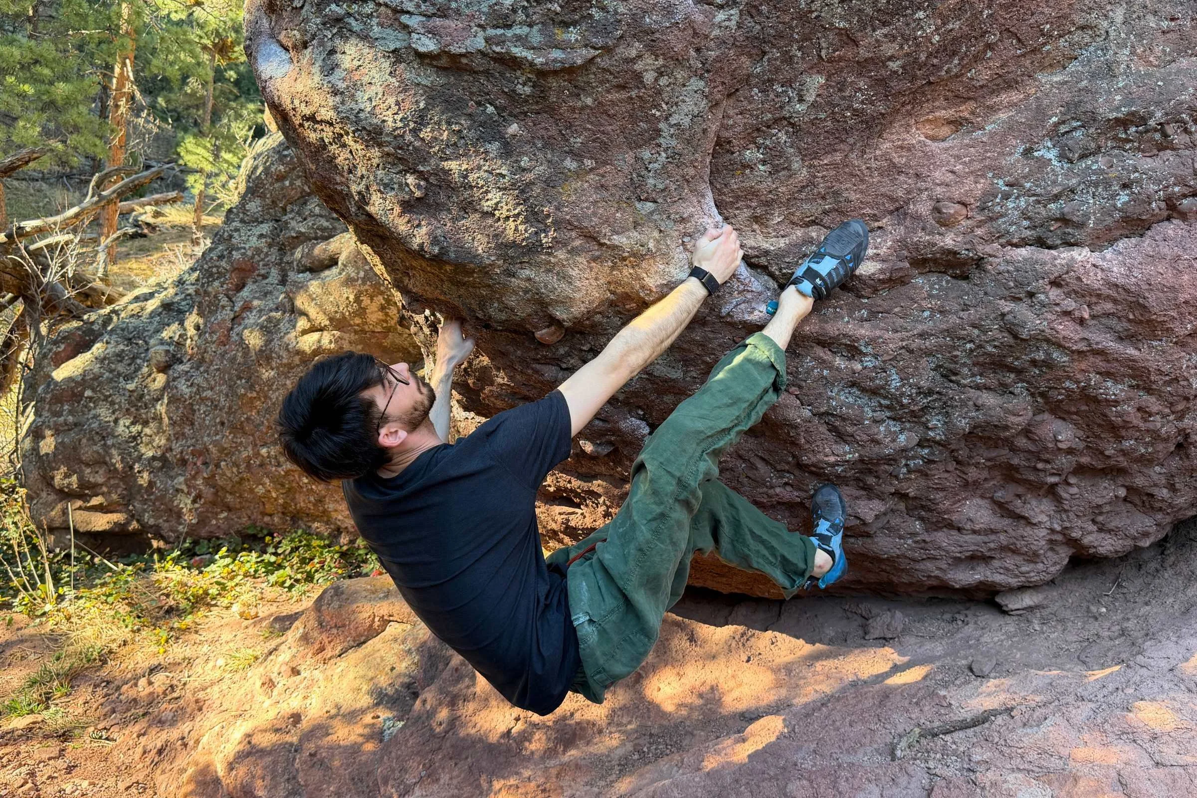   They’re great at heel hooking and toe hooking, and can perform on any climb.  