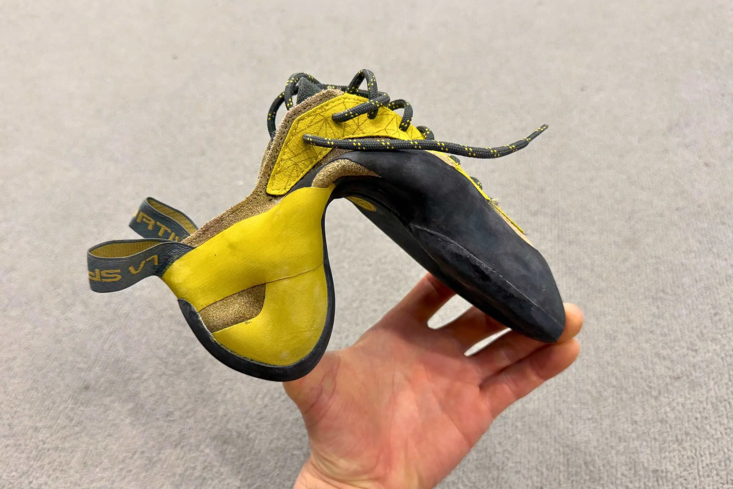   The Finales have enough sensitivity for bouldering, while being flat and comfortable.  