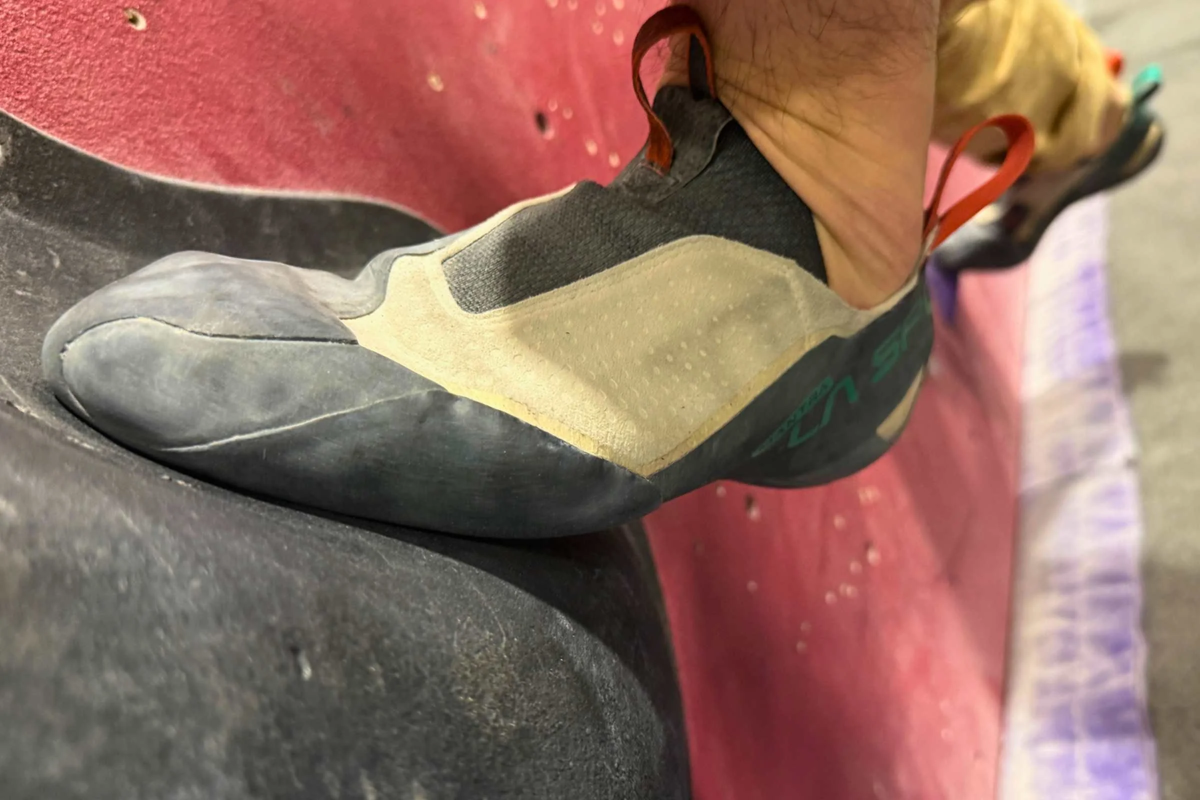   The La Sportia Mantras are the best indoor climbing shoes we’ve tried.  
