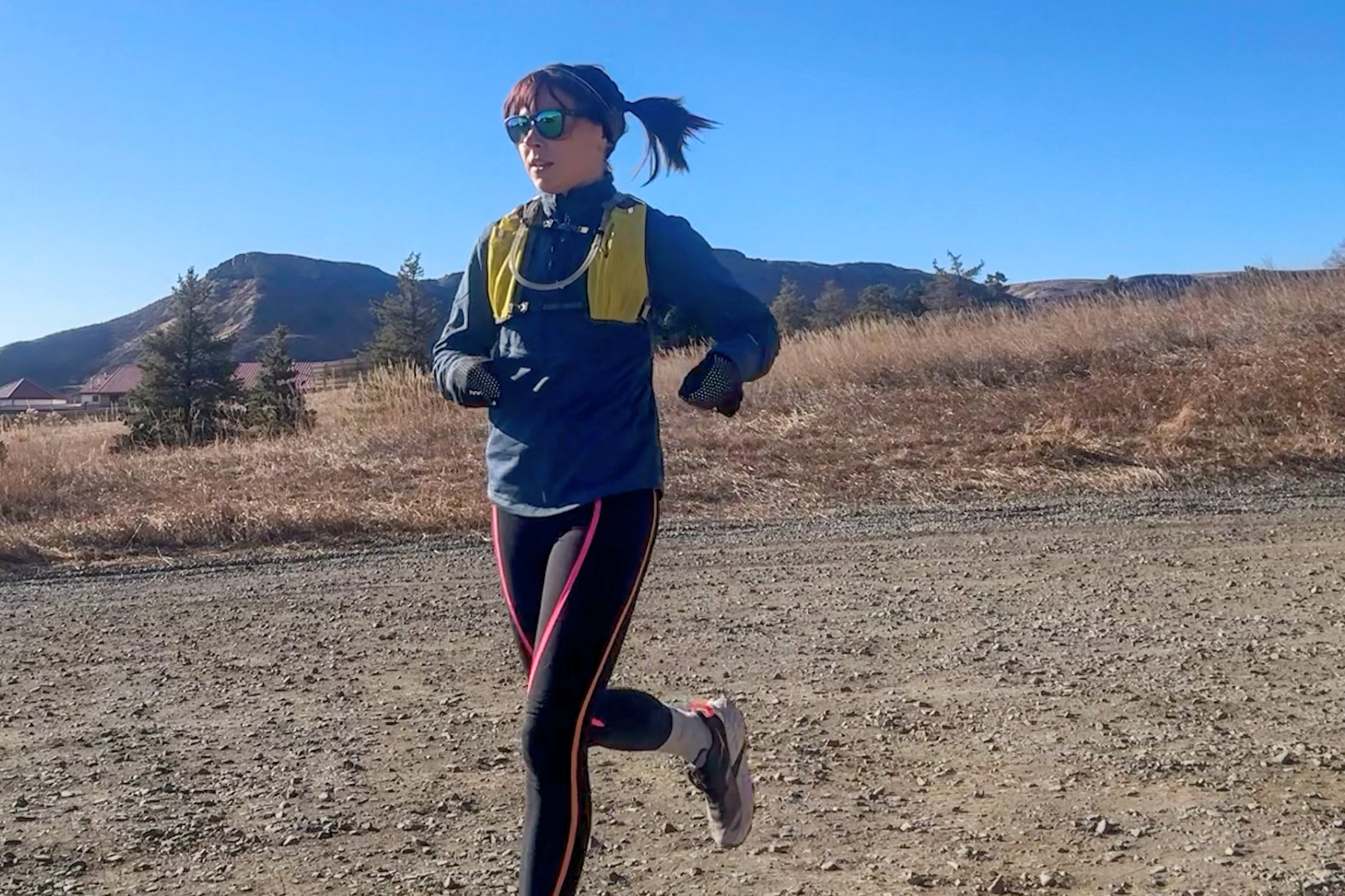   We wore the women’s Swiftland vest on Colorado’s Front Range.  