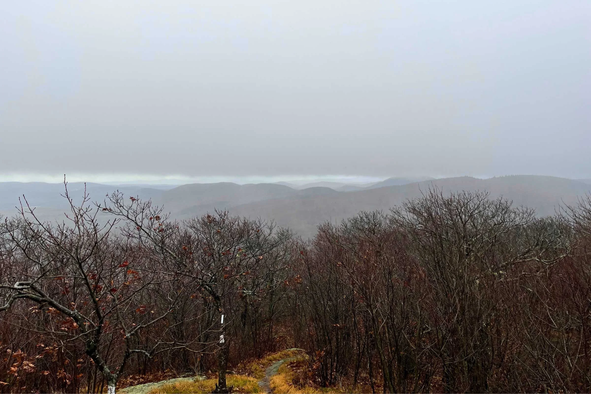  A view of the mountains during a storm.   Photo by Aubri Drake.&nbsp;  