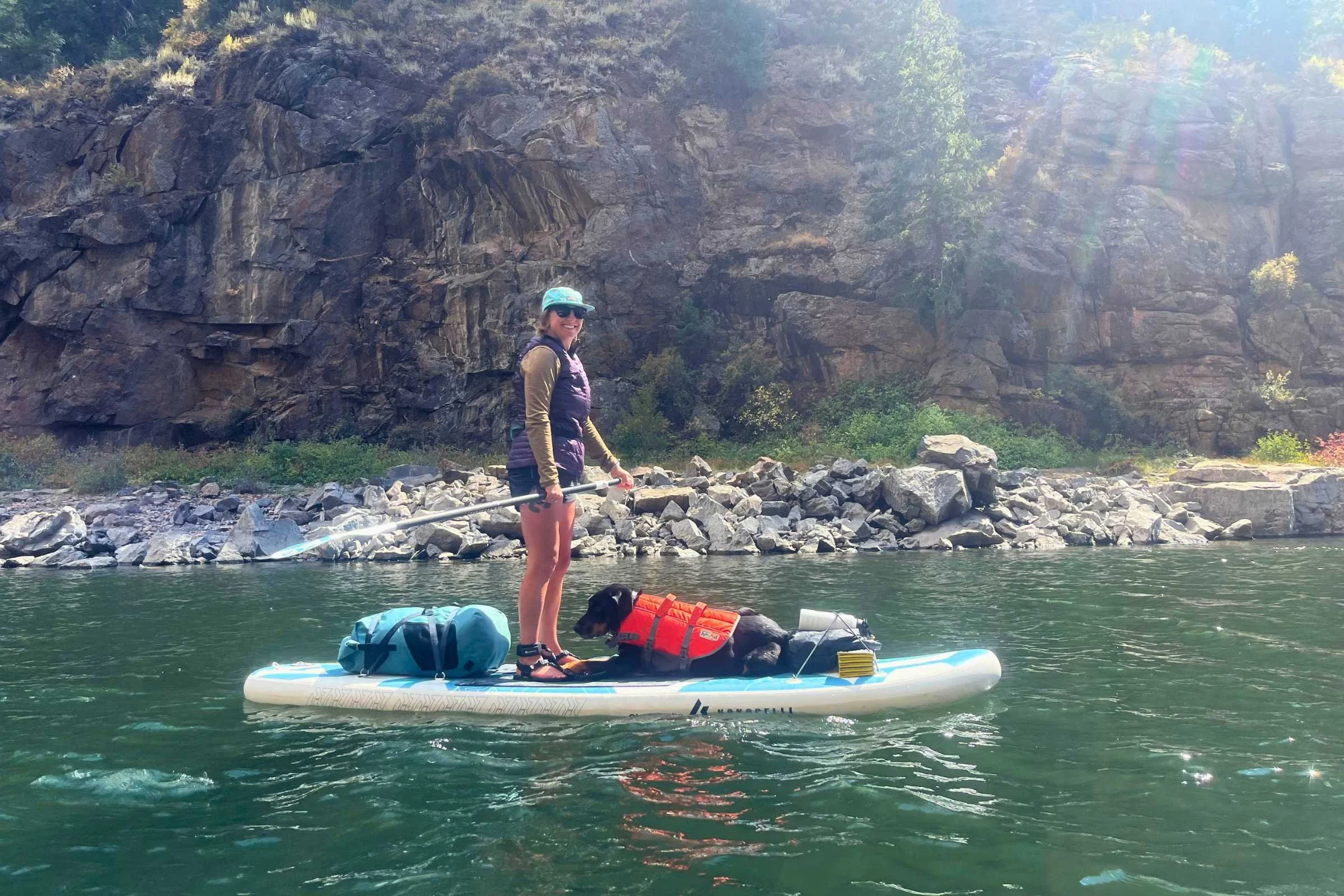   We used the Bedrock Cairn sandals on backpacking and multi-day paddling trips around Colorado.   Photo by Jon Stockwell.  