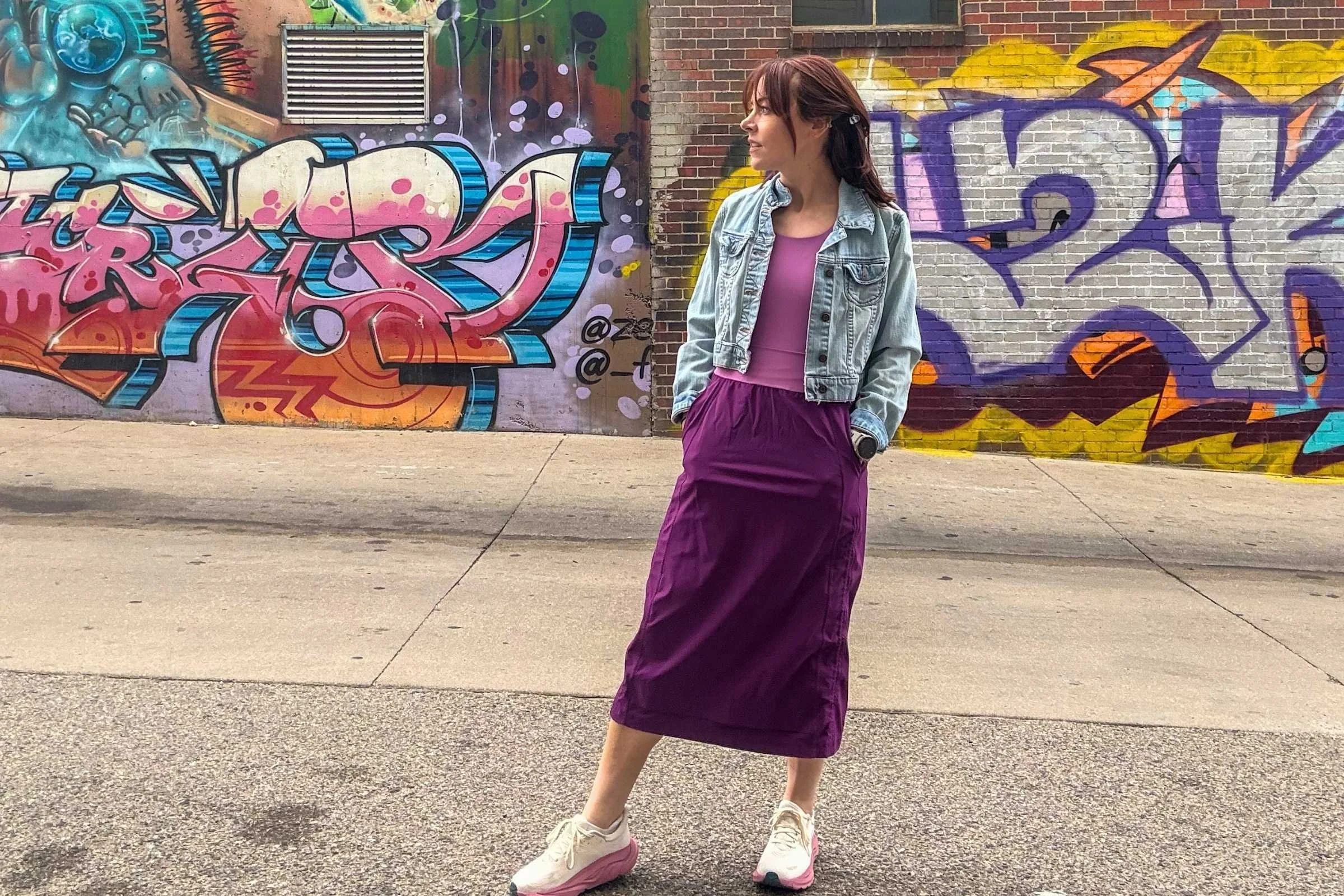   The Title Nine Limitless Midi is a style-forward dress that’s great for wear around the city.  