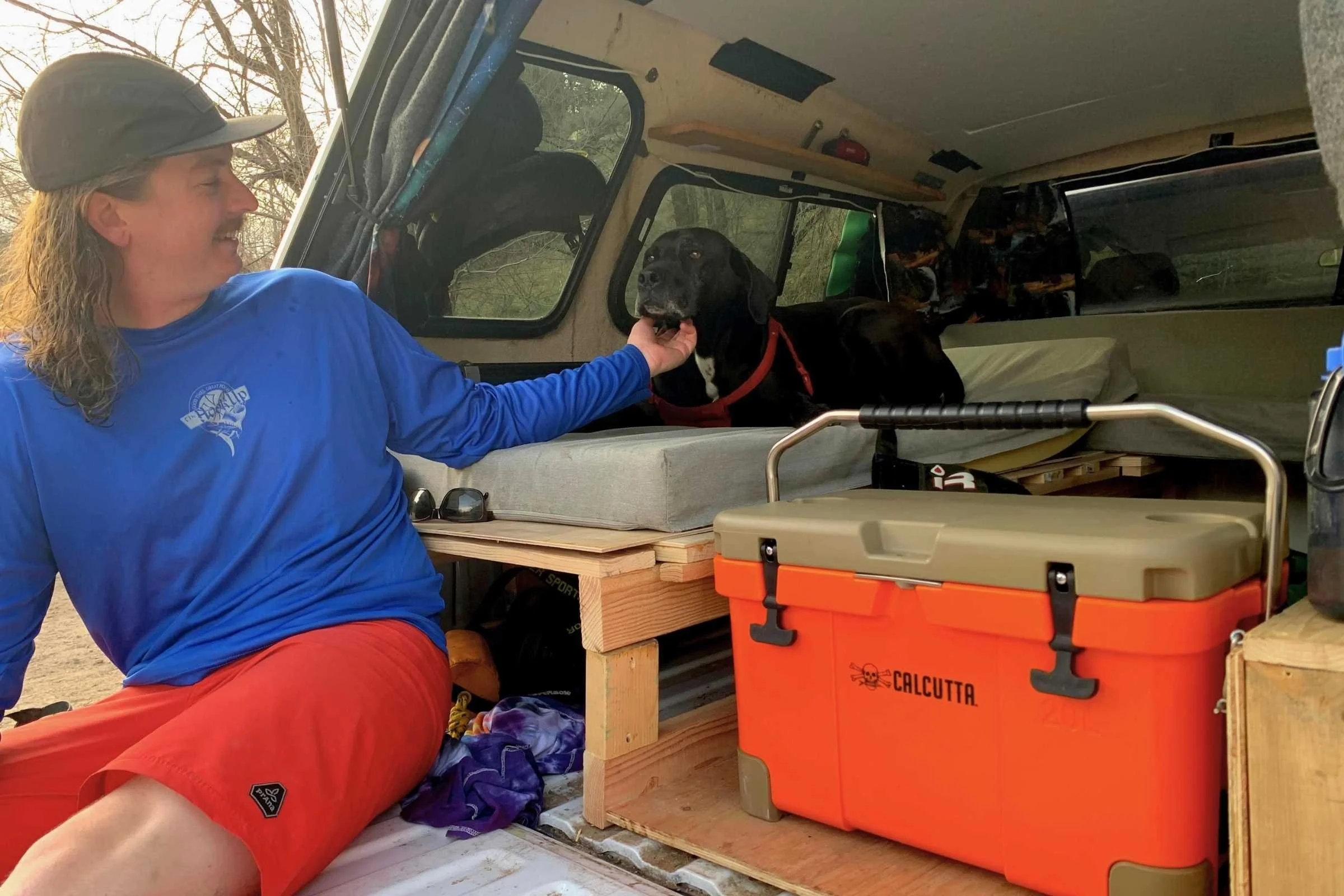   Coolers can be an essential addition to multi-day camping trips.   Photo courtesy Josette Deschambeault.  