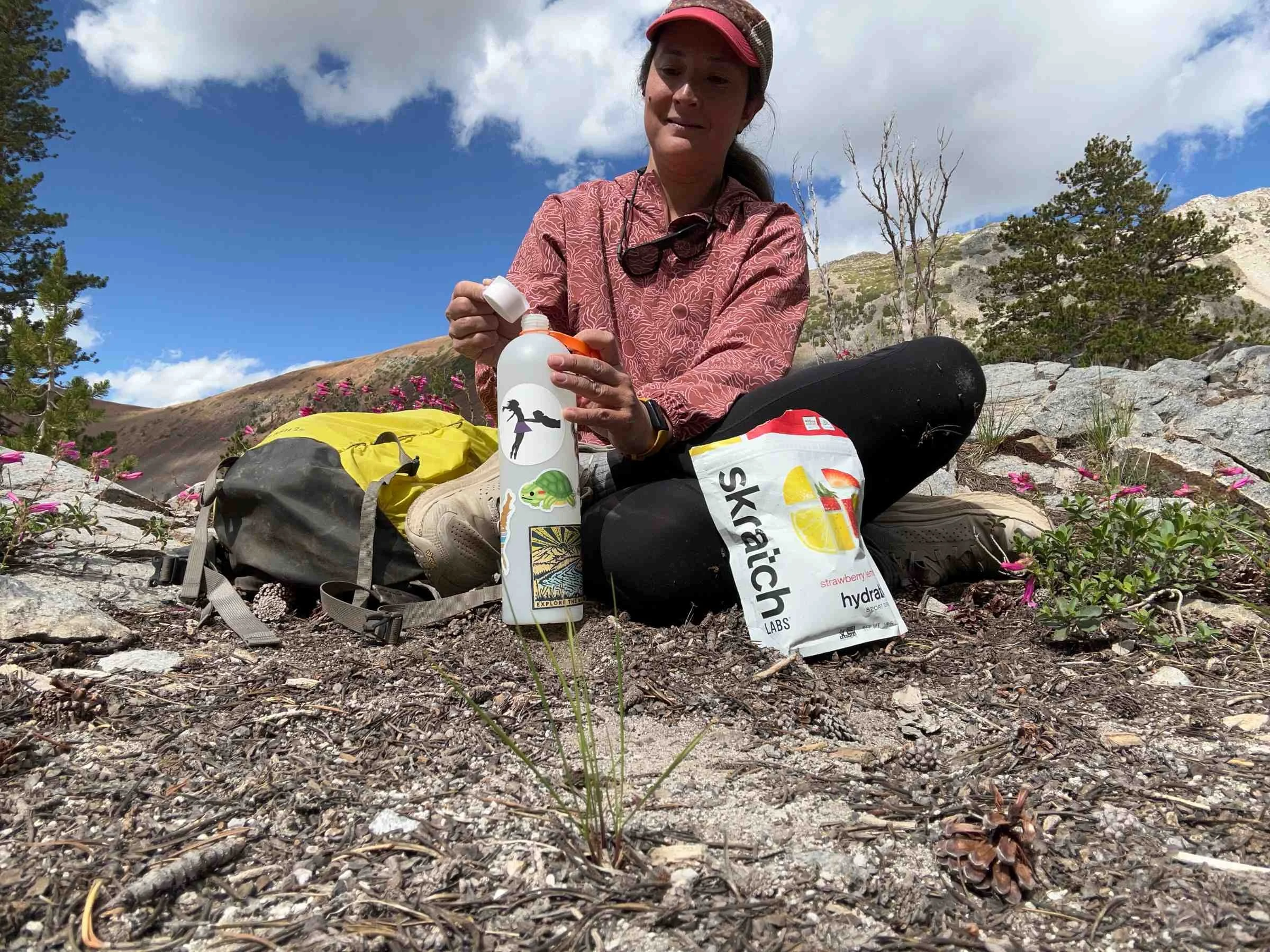   Skratch labs hydration sports drink is less sweet than many others we tested.  