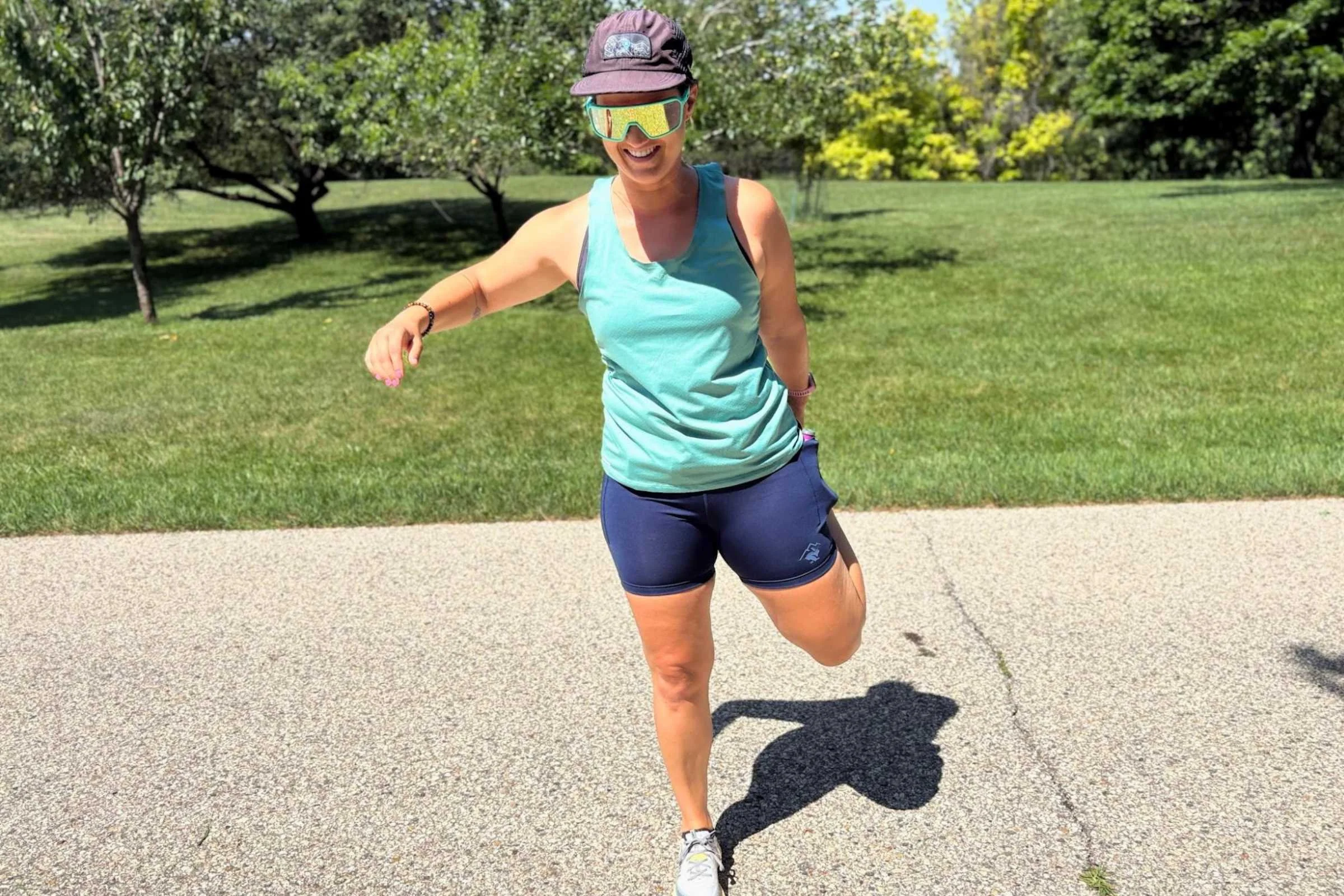   The rabbit Leggy Smashems offer mid-level compression and come in a 5-inch or 7-inch inseam.  