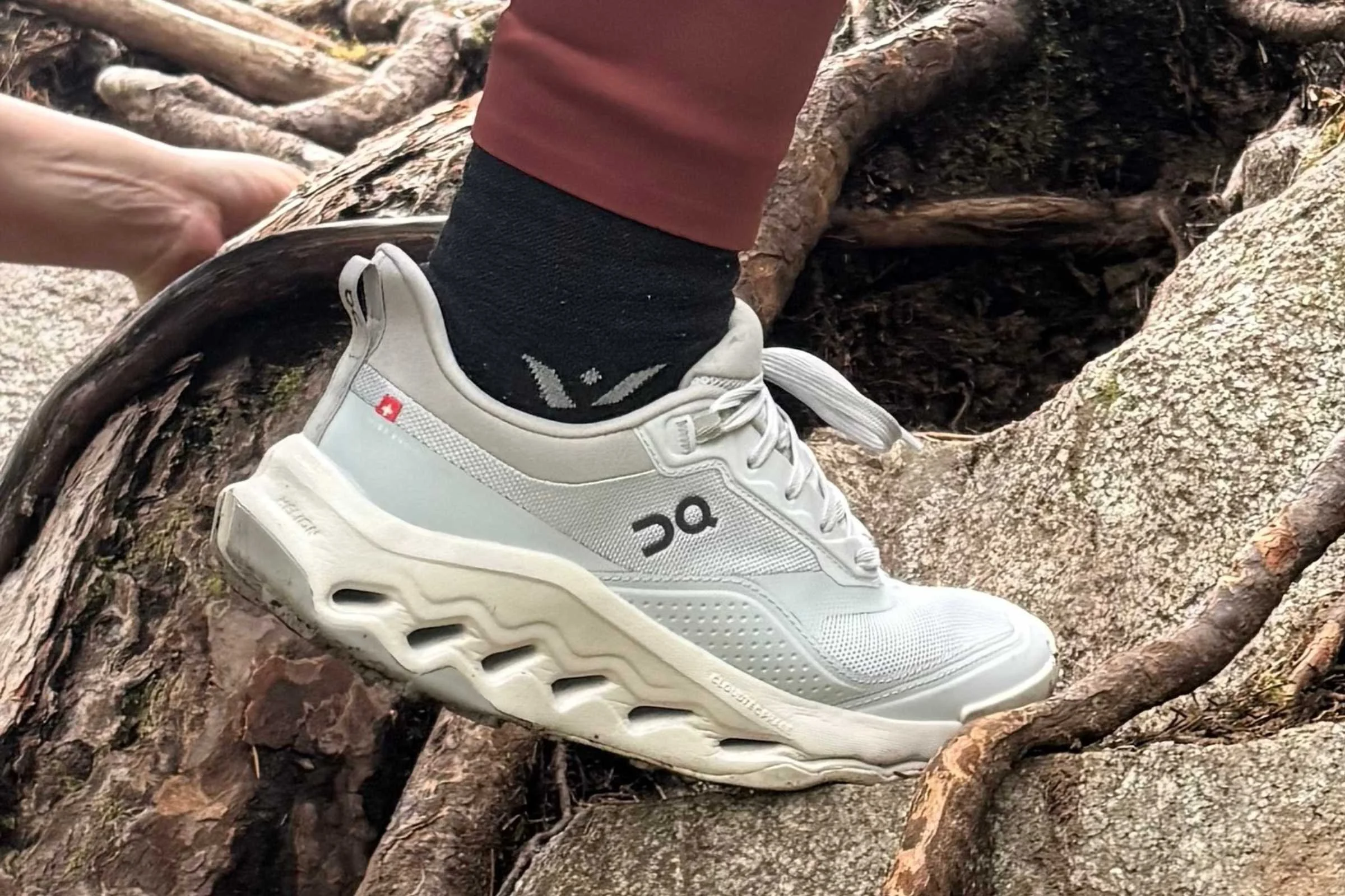   Our heel stayed locked-in and secure while hiking, with no rubbing thanks to the padded collar.  
