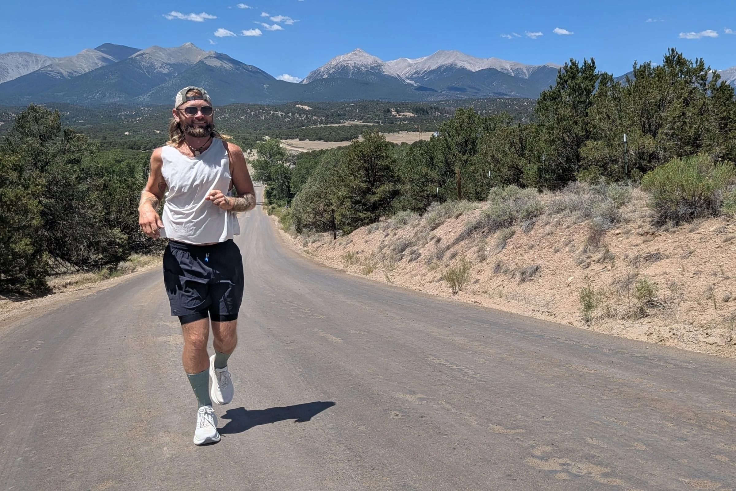   You might like the look of your compression liner extending farther down your leg than the outer shorts, as they do with the Janji 2 in 1 shorts.  