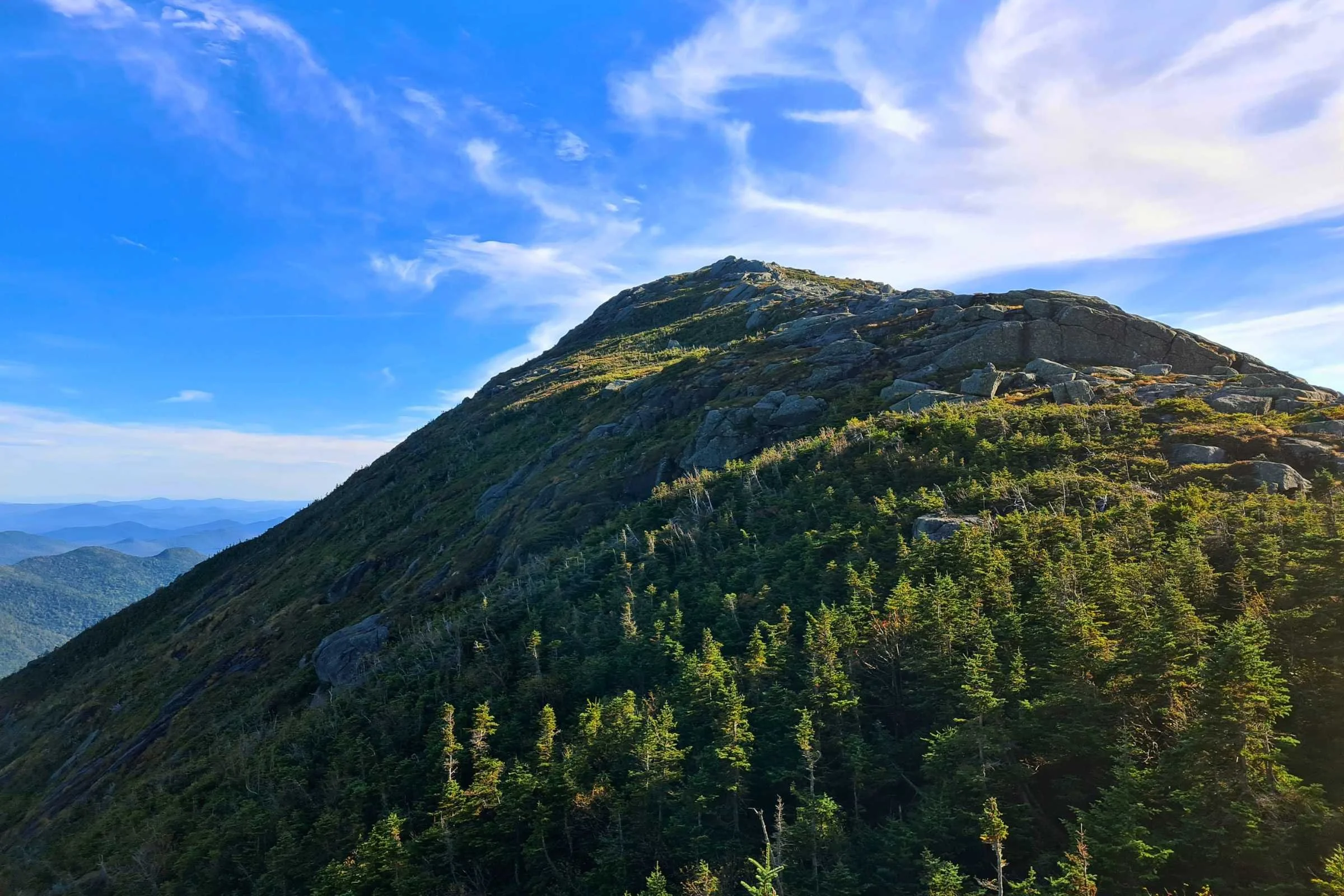   The side view of Haystack.   Photo by Aubri Drake.  