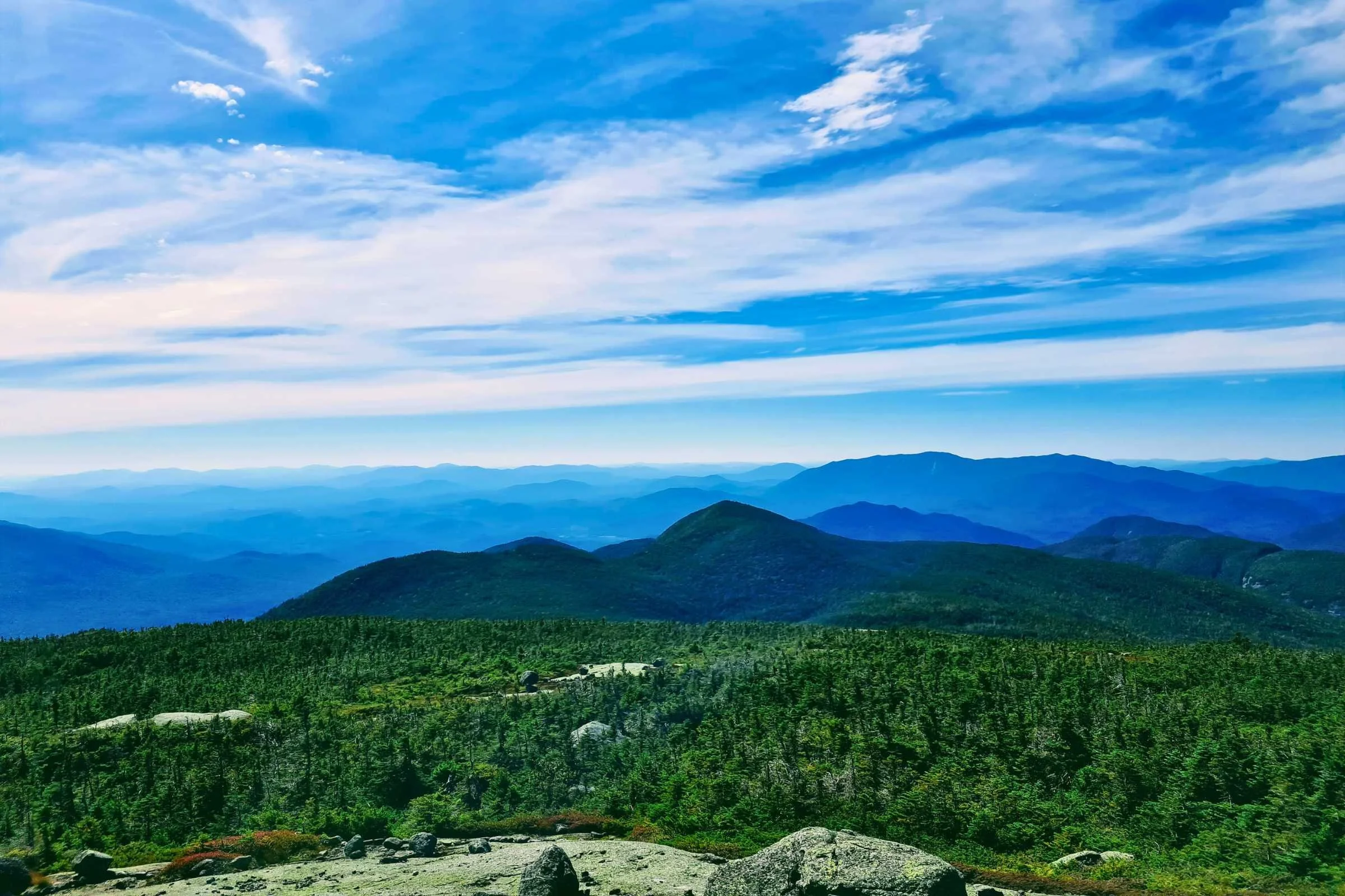   The Adirondacks can offer outstanding views.   Photo by Aubri Drake.  