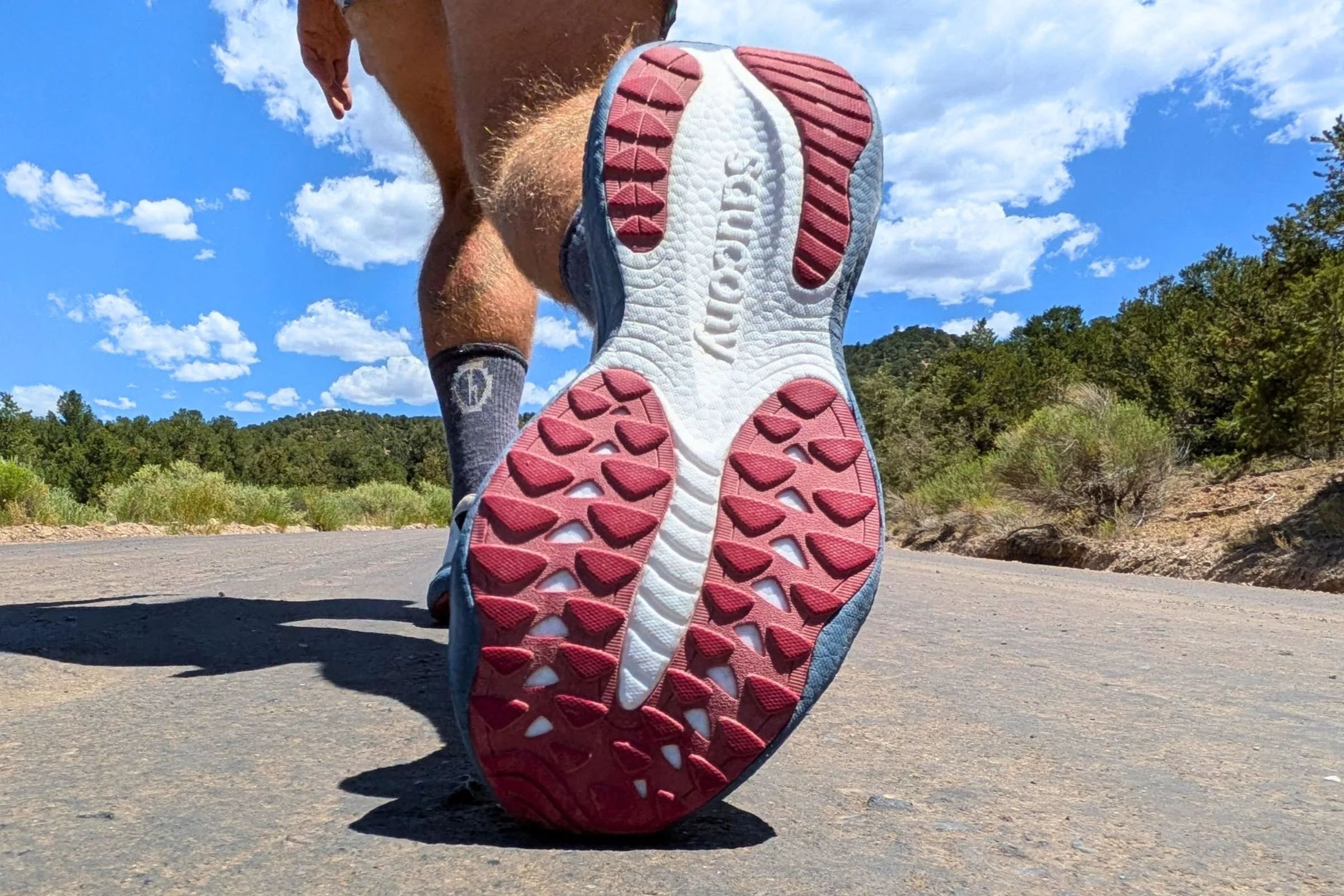   The Saucony Ride 19 has a durable rubber outsole designed for daily running.  