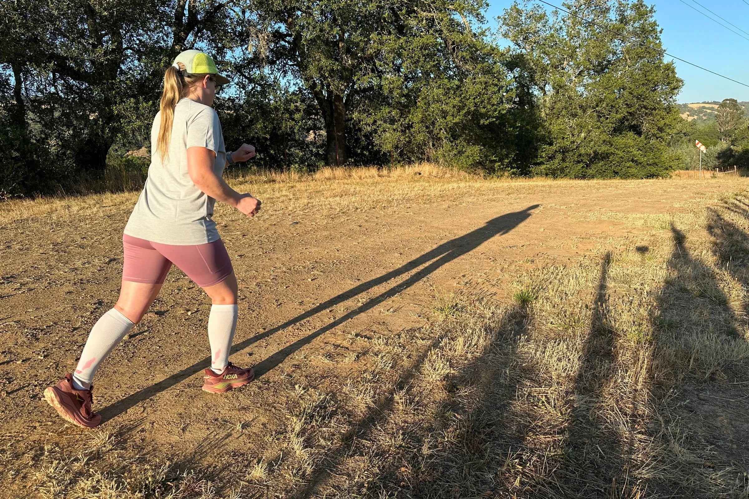   We wore the CEP Core Run sleeves for both road and trail runs without the sleeves slipping during activity.  