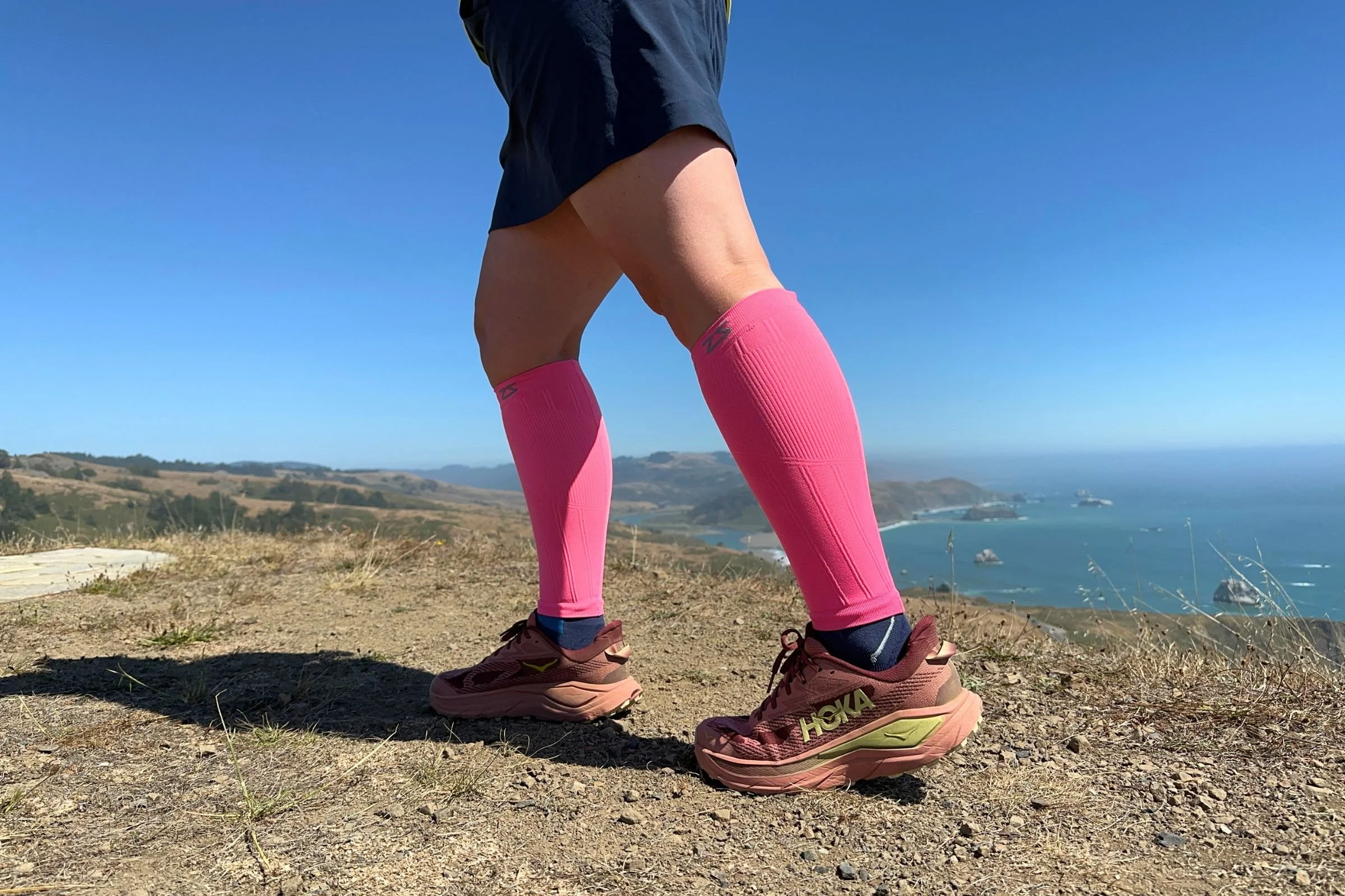   The Zensah sleeves provide light-to-moderate compression and are easy to pull on and take off after a workout.  