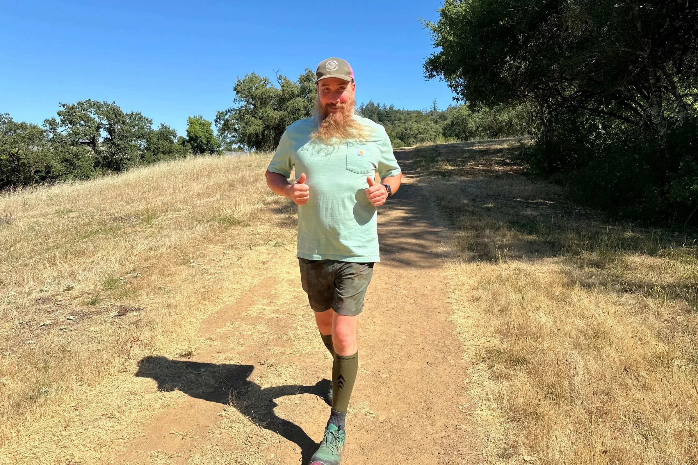   We wore the Rymora sleeves for running and found them supportive and comfortable for long periods of exercise.  