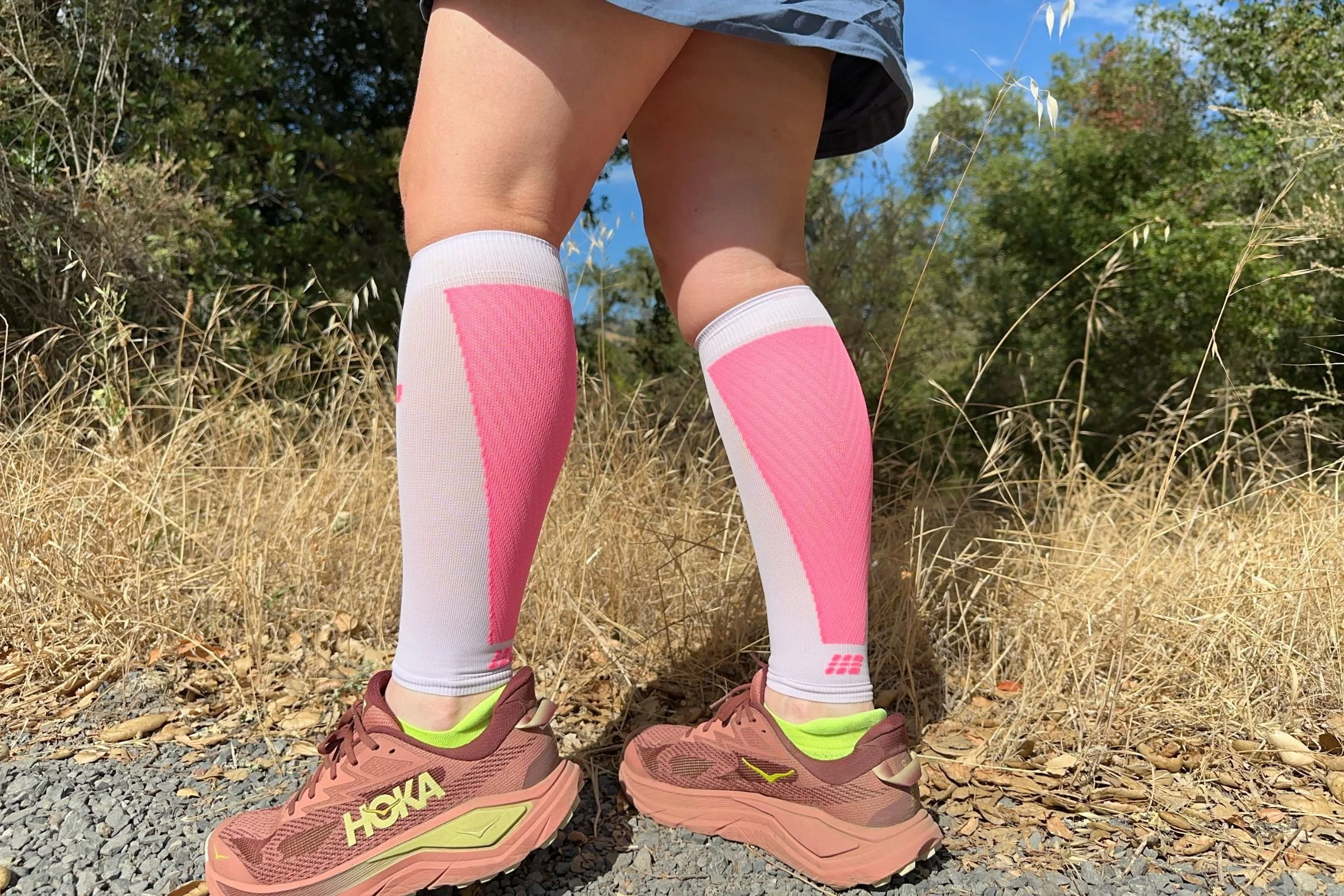   The CEP Ultralight sleeves provide lighter compression than the CEP Run sleeves, making them a comfortable option for runners new to compression.  