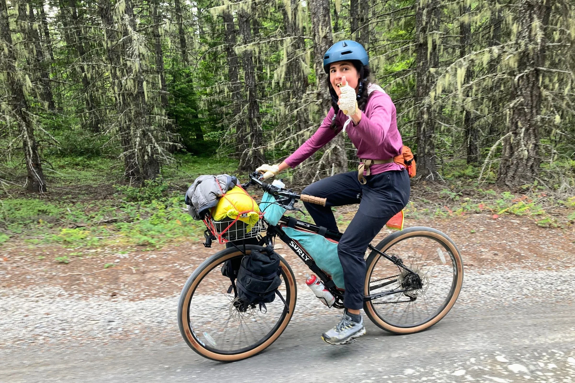   The Surly Bridge Club is a versatile, reliable, and affordable rig that meets budget bikepacking bikes.   Photo courtesy Graham Hodge.  