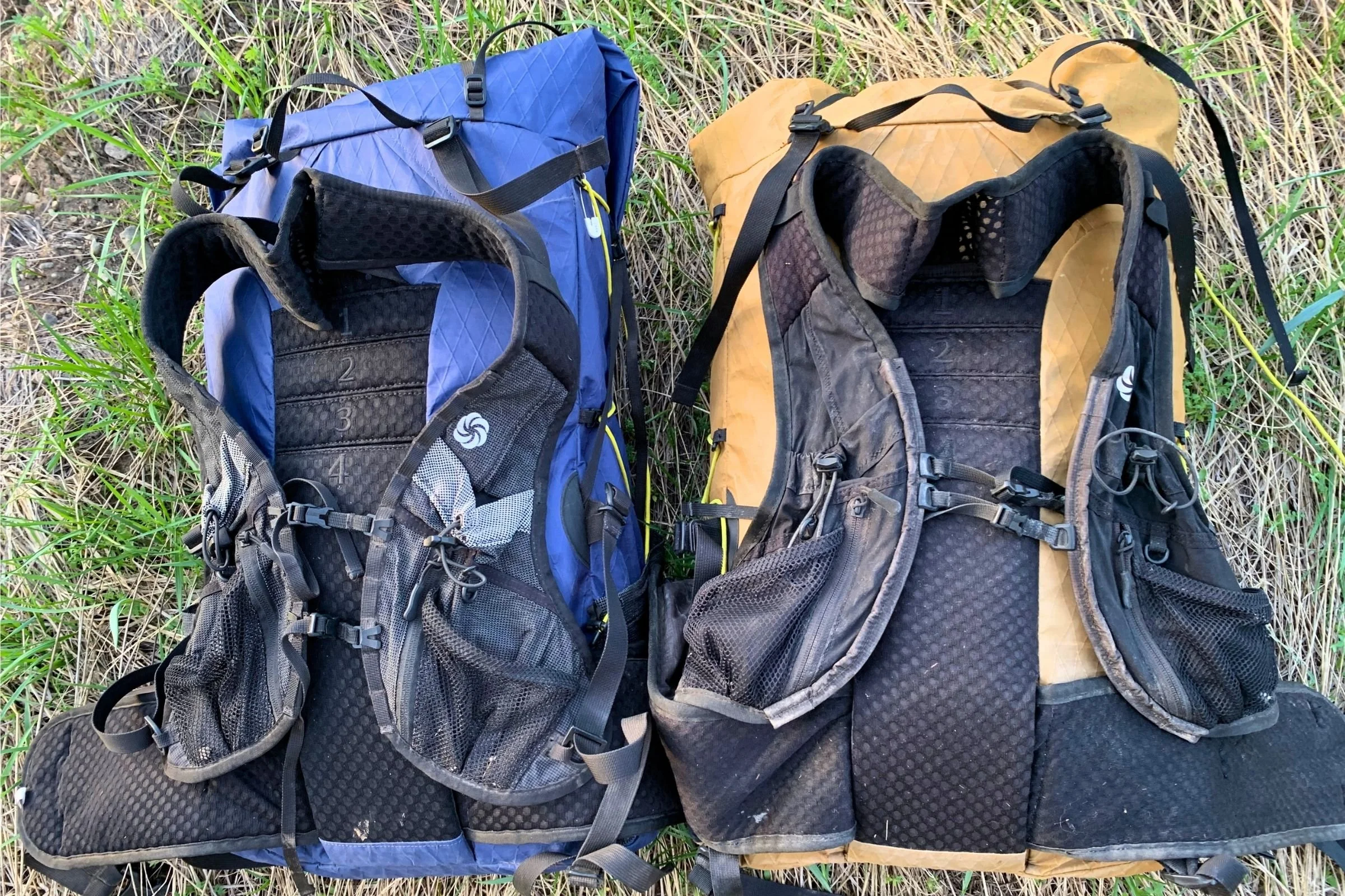   Comparison of the fit and suspension system on the old Swift X (right) and new Swift X (left).  