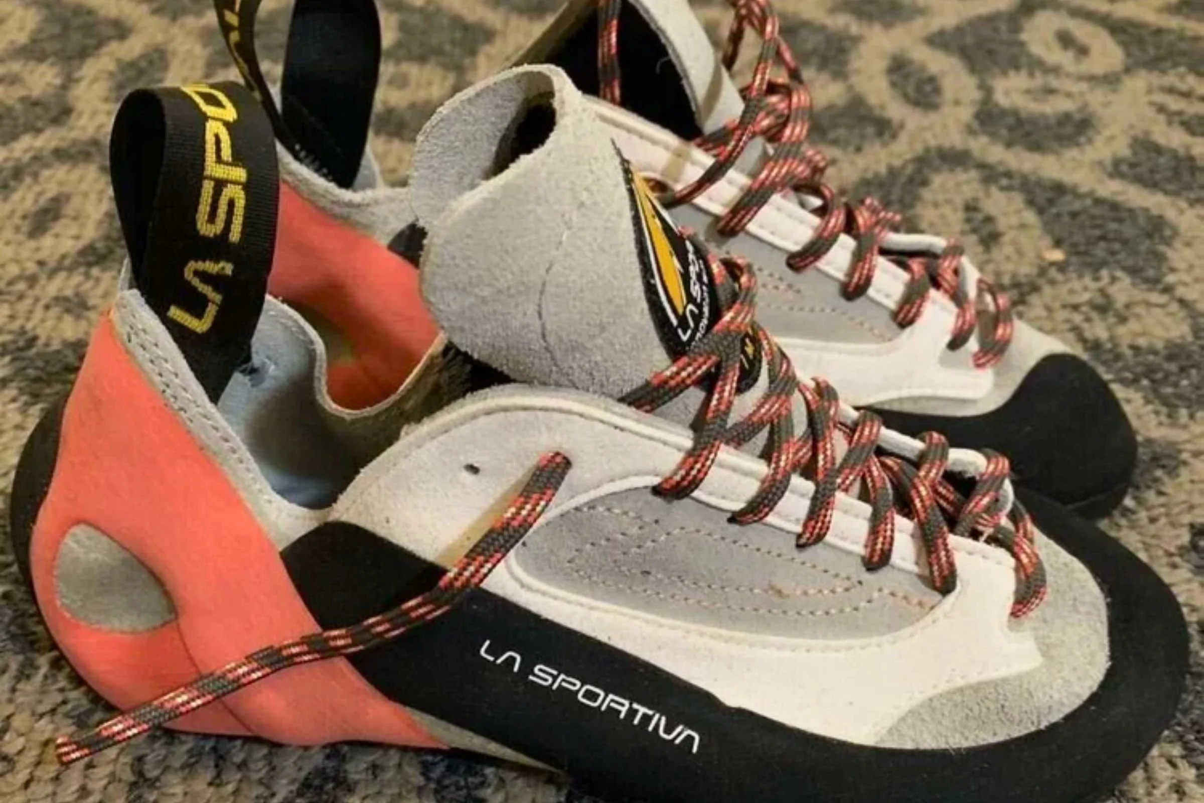   The La Sportiva Finale has a sharp and stiff rubber sole that is great for durability but has less sensitivity than a thinner soled shoe.   