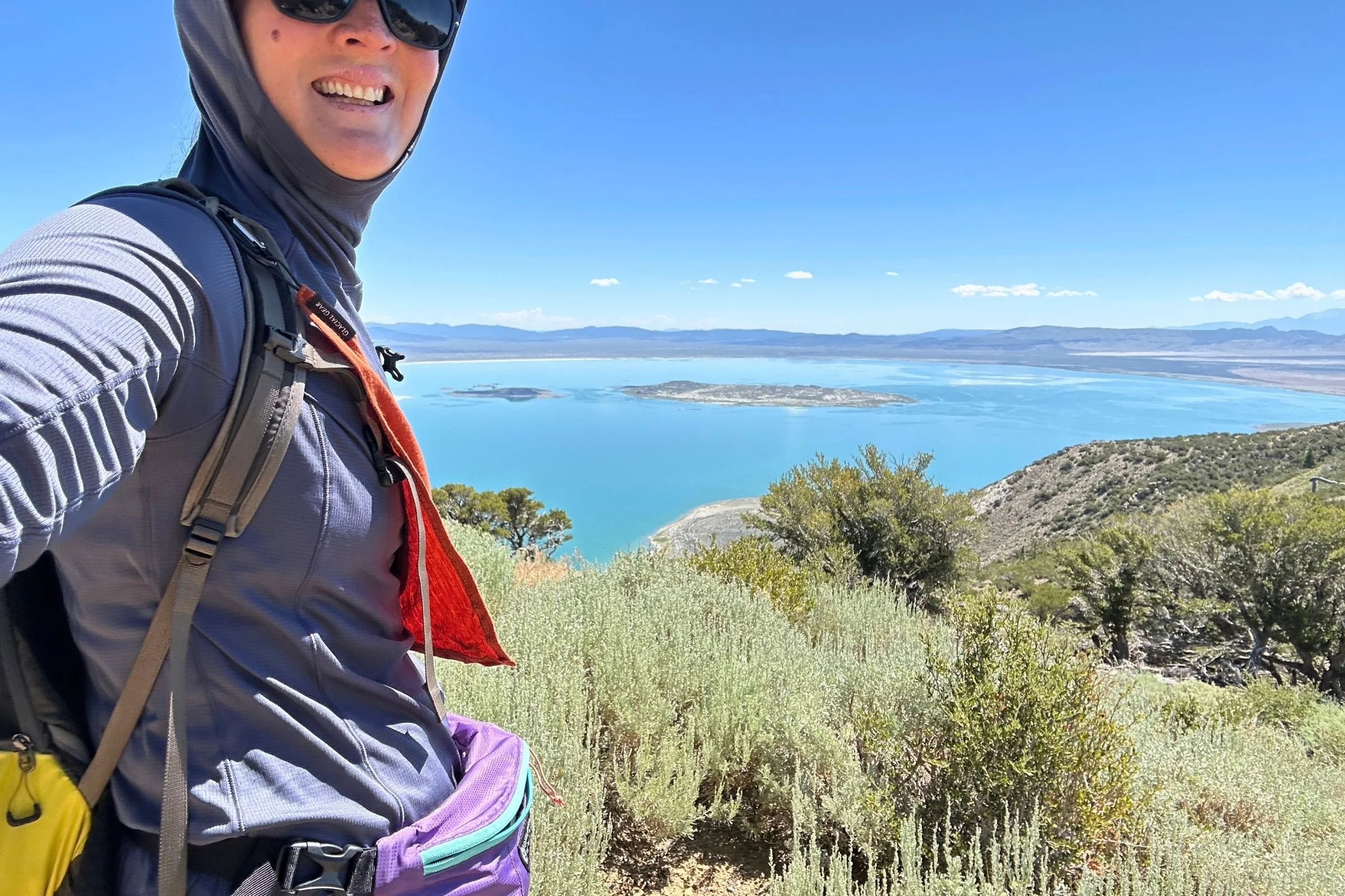  The Gossamer Gear Bumster keeps hiking essentials close at hand in a lightweight, water-resistant fanny pack with waterproof zippers.  