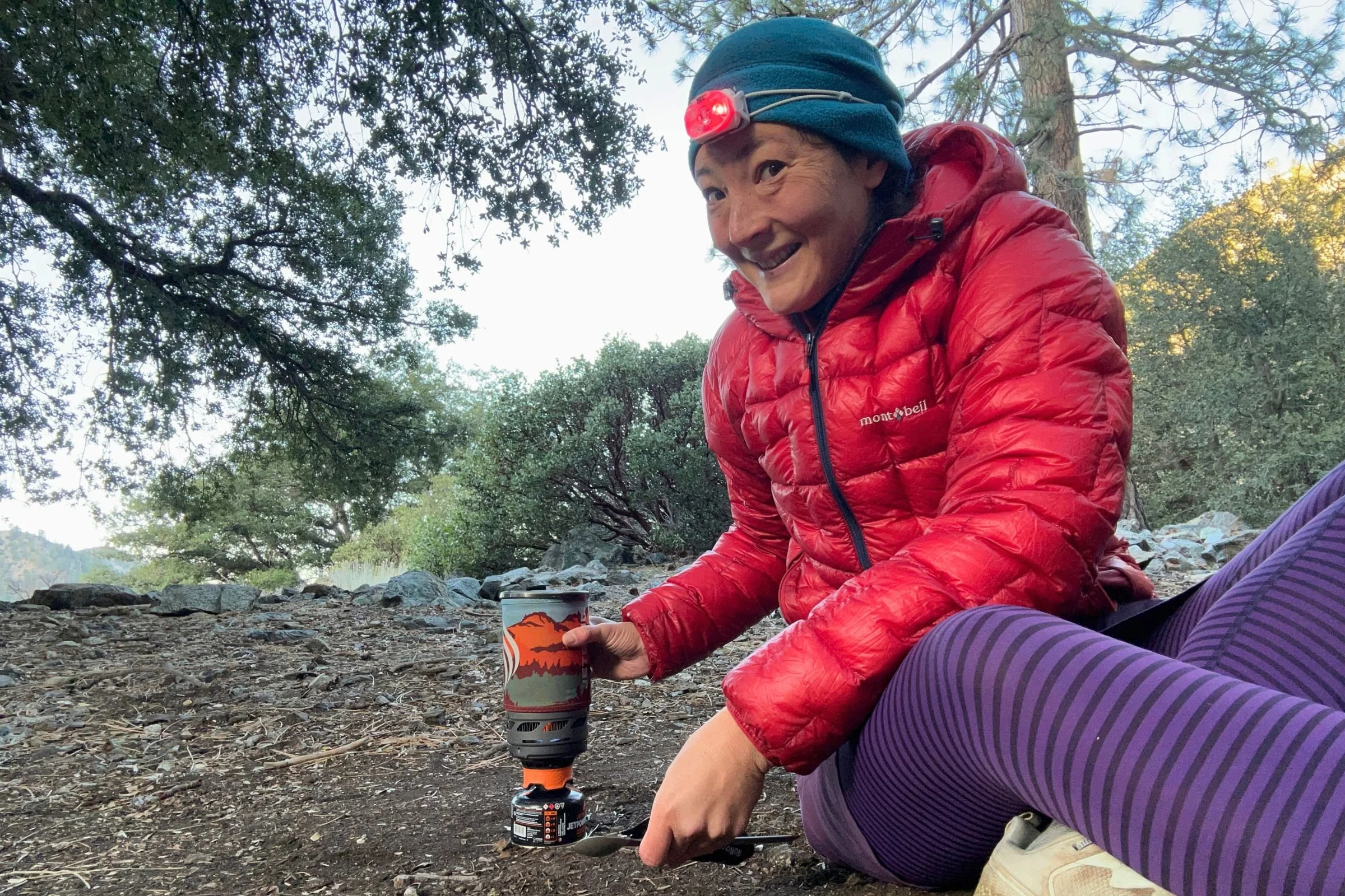   The adjustable headband on the Petzl Swift LT provided a comfortable fit during backpacking trips and was less likely to get caught in our hair.  