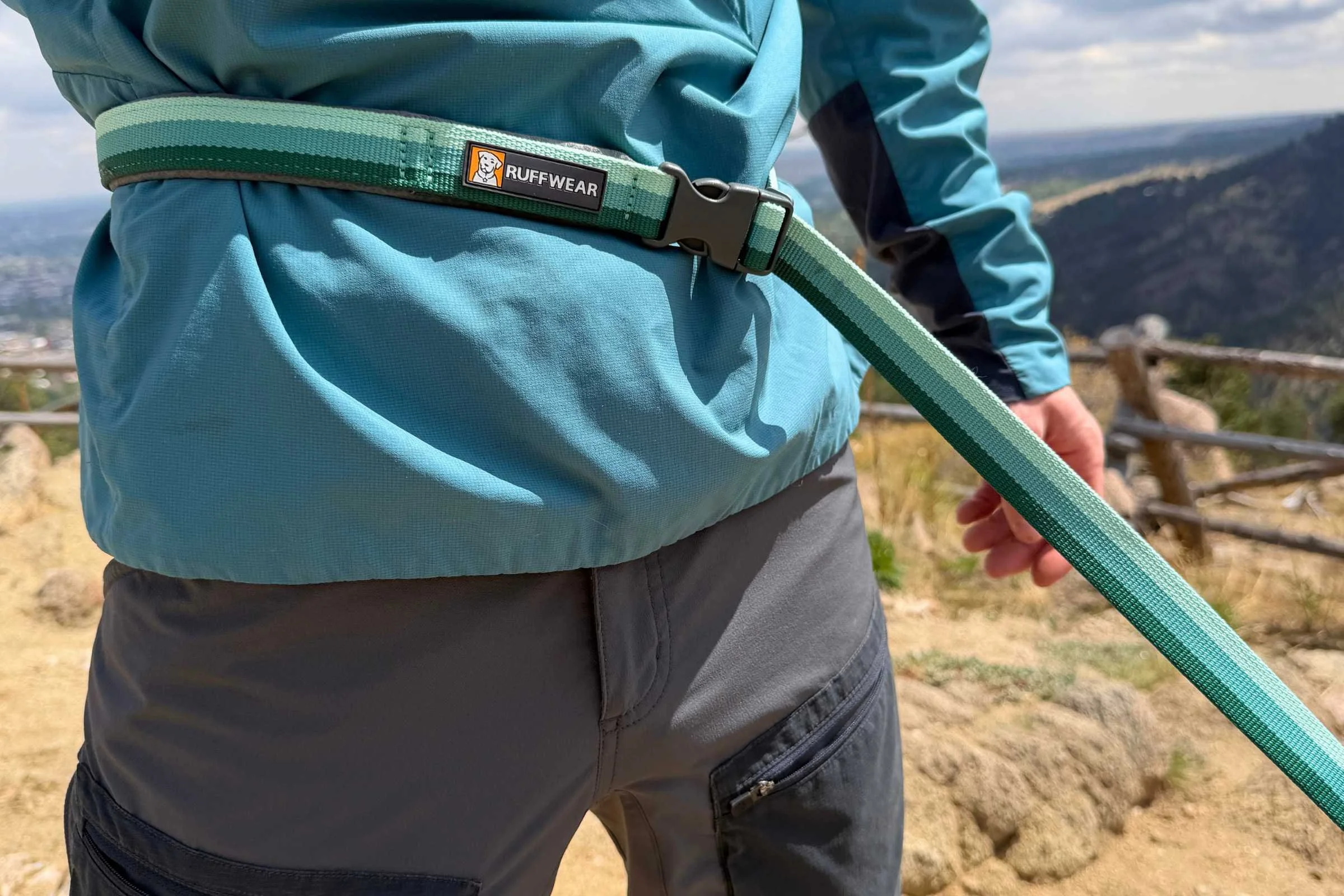 Ruffwear waist belt for dog leash