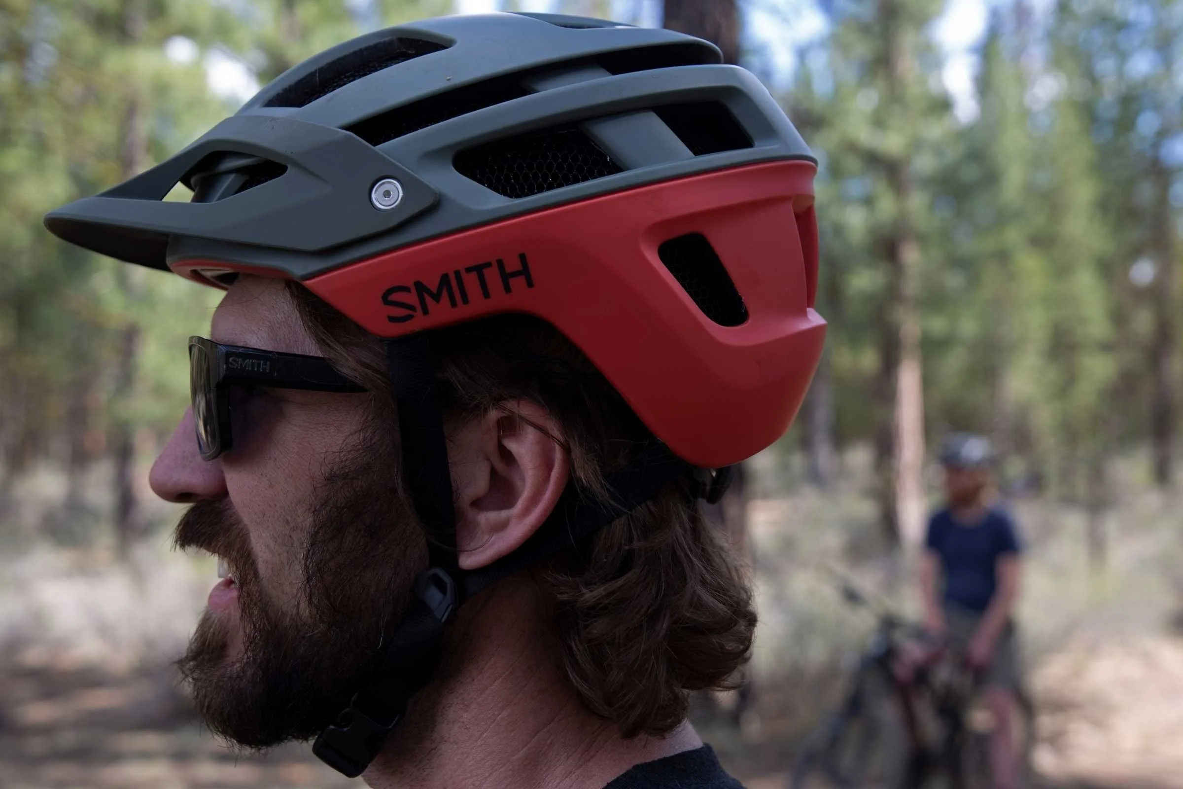 The Smith Forefront MTB helmet is among the most popular on the market. Photo by Tom Callaghan.