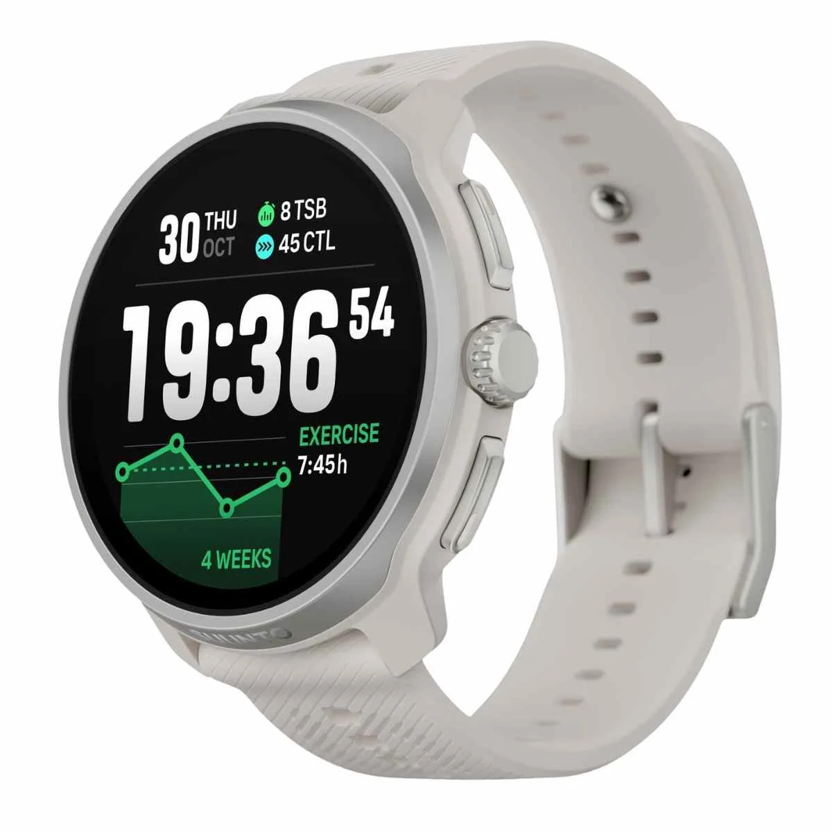 Suunto Race 2 GPS Watch in white
