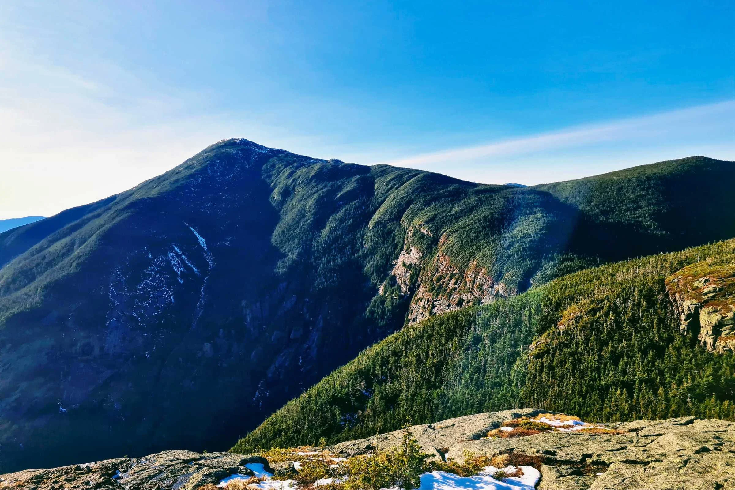 The view of Marcy is amazing from Haystack! Photo by Aubri Drake.