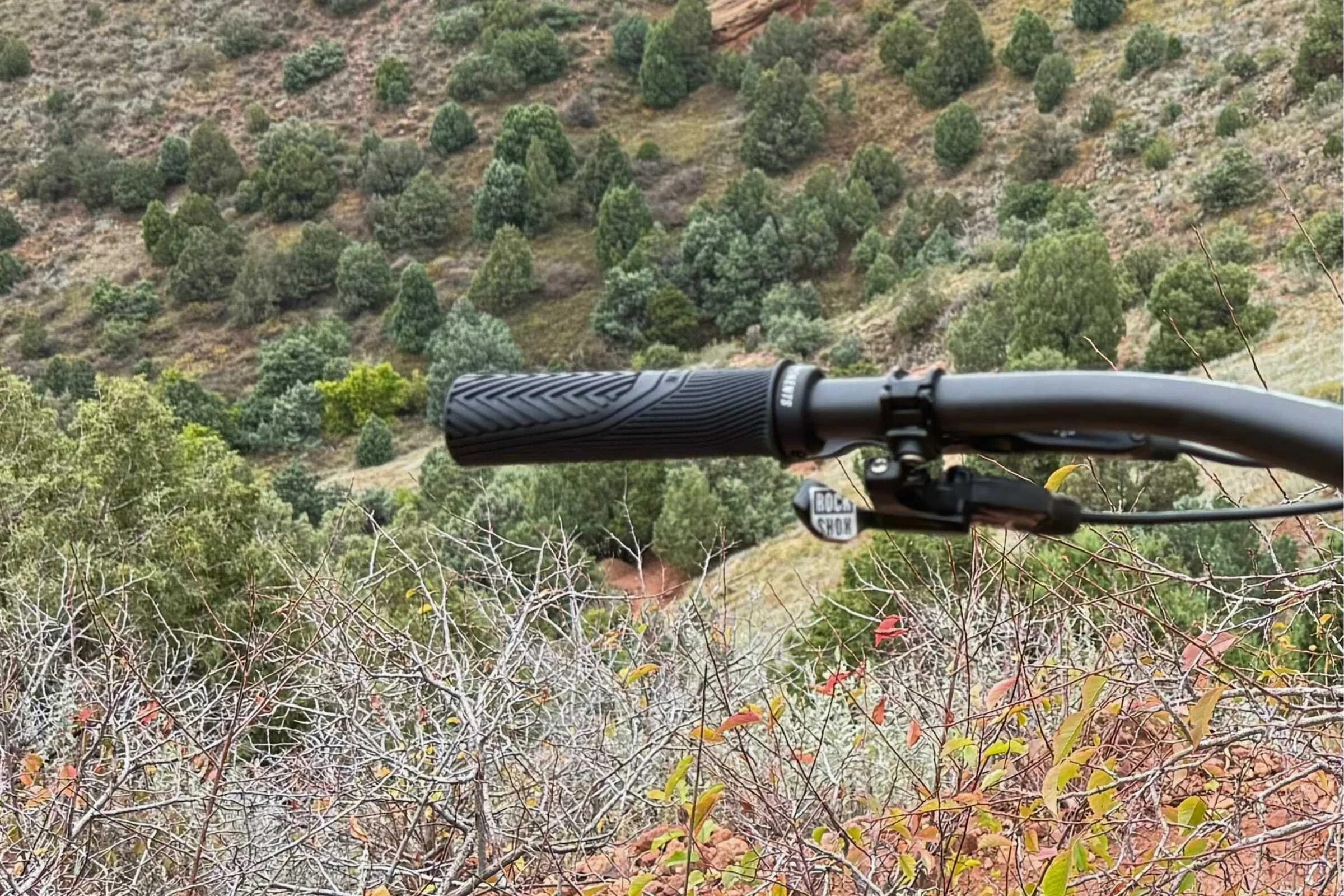 The PNW Loam grips were the tackiest in terms of grip. Courtesy Chris Meehan