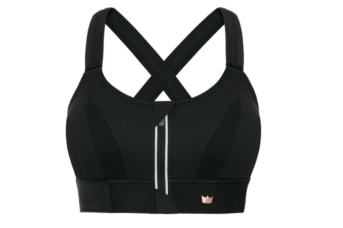 Shefit Ultimate High Impact Sports Bra - Adjustable Zip Front With  Removable Padding