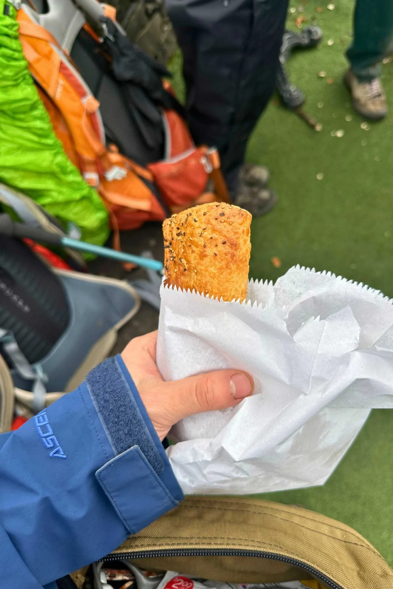 West Highland Way WTG Day 2 meat pie Balmaha