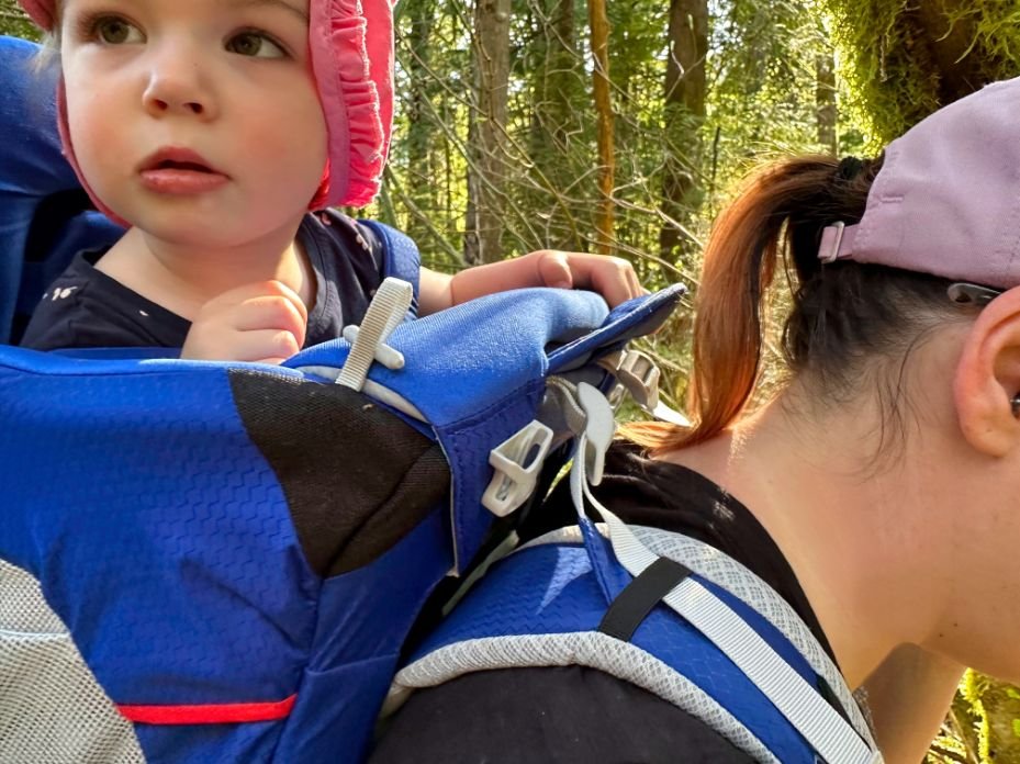 Osprey Poco Plus Review  The Best Child Hiking Carrier - Hailey