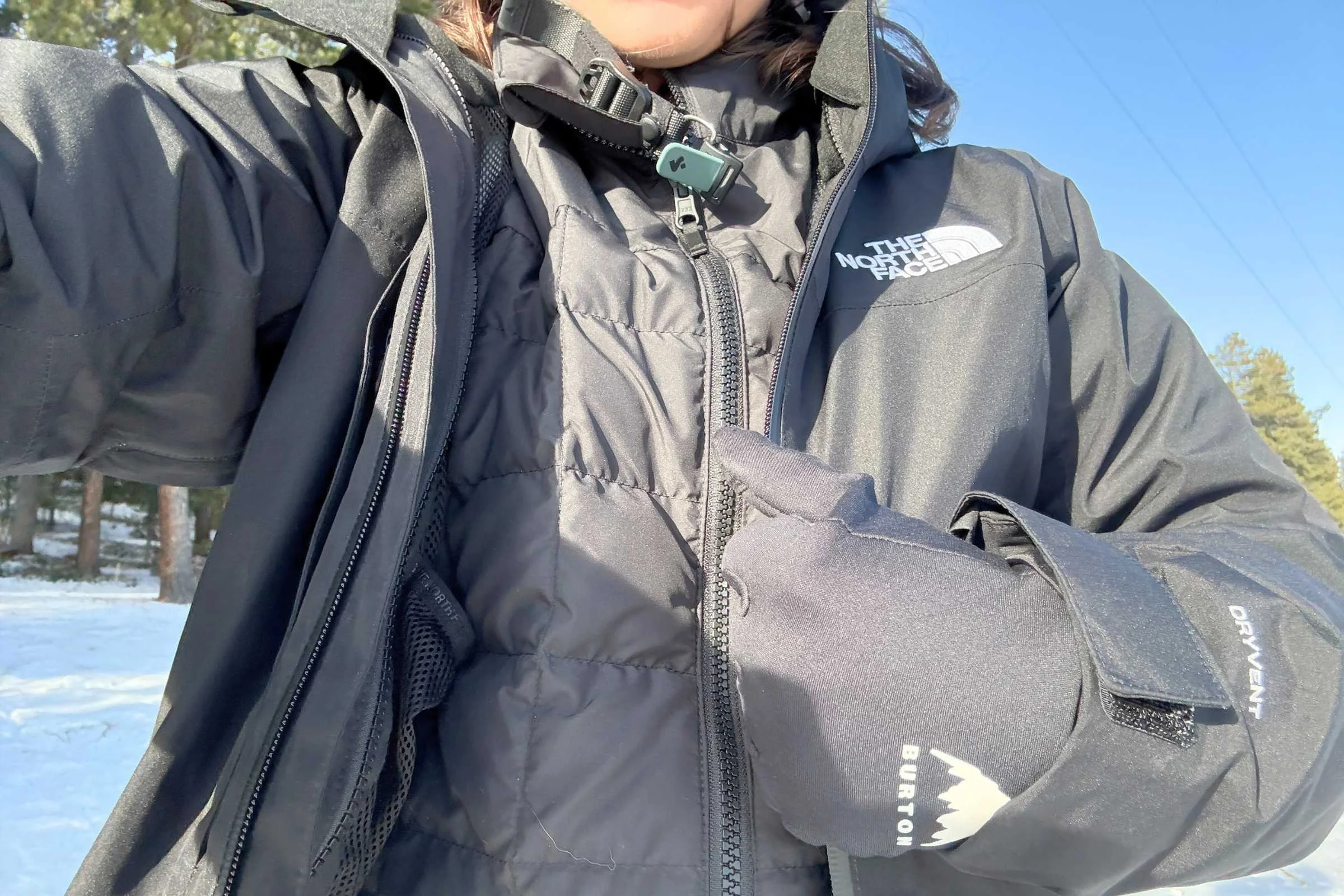 The North Face Thermoball Triclimate 3-in-1 jacket with puffy mid-layer