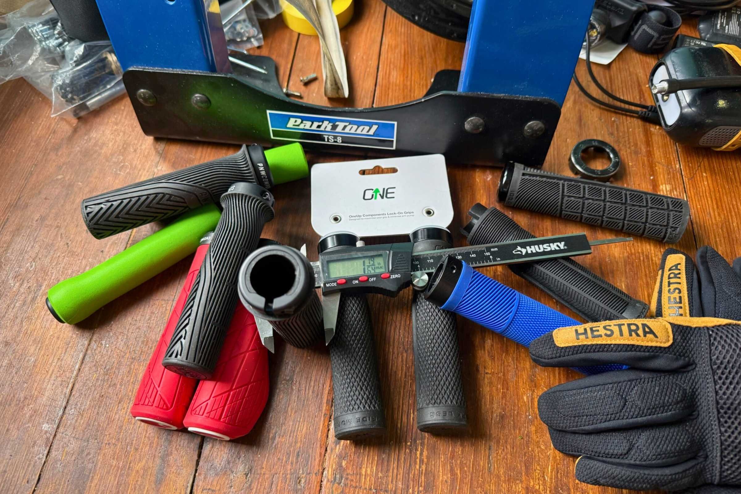 In addition to field testing, research included measuring weights and sizes vs. manufacturers’ claims. Courtesy Chris Meehan.